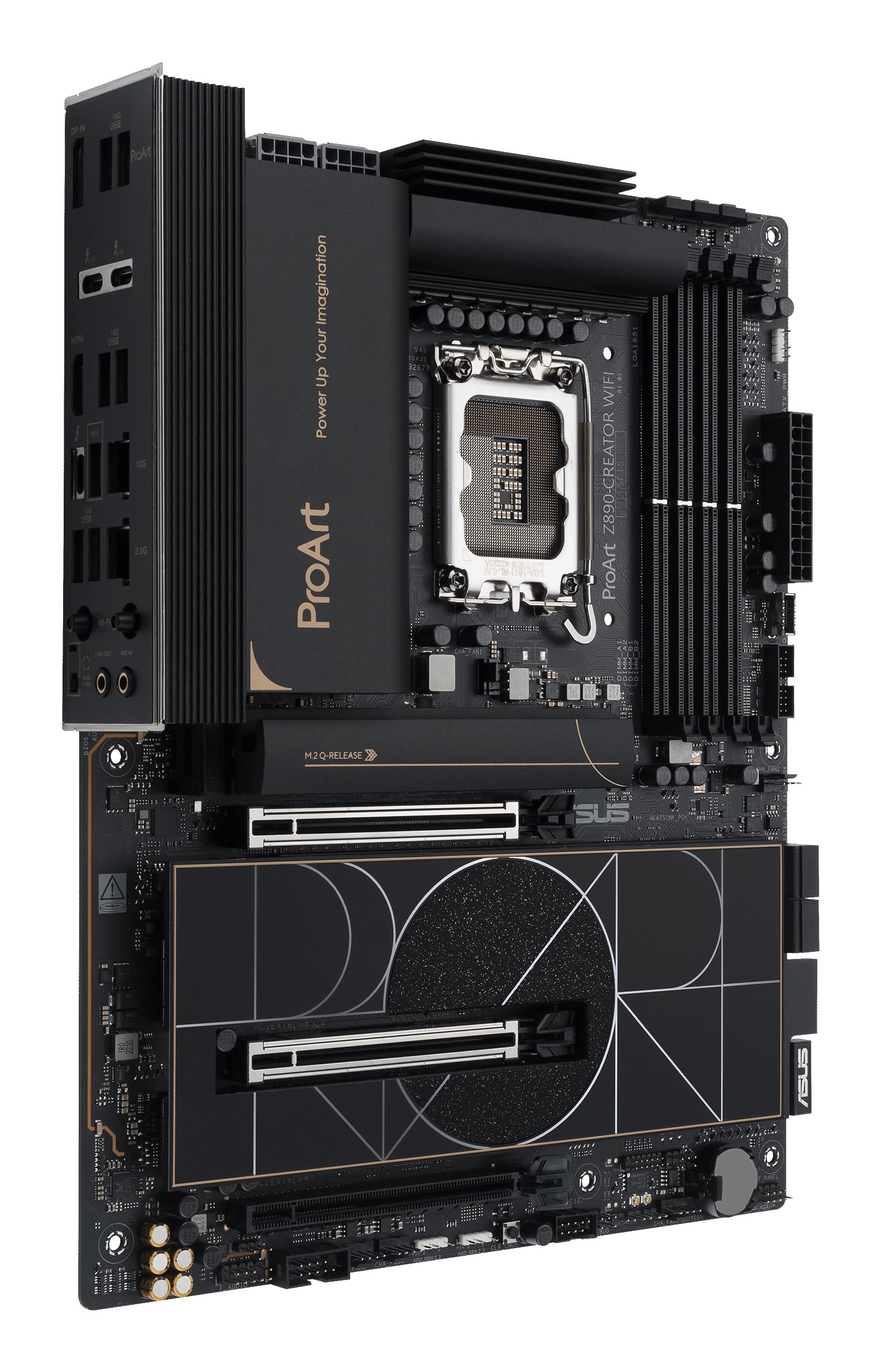Placa de baza ProArt Z890-Creator WiFi Mainboard Sockel LGA 1851 Intel Z890 ATX DDR5 "90MB1JD0-M0EAY0" — miniatură