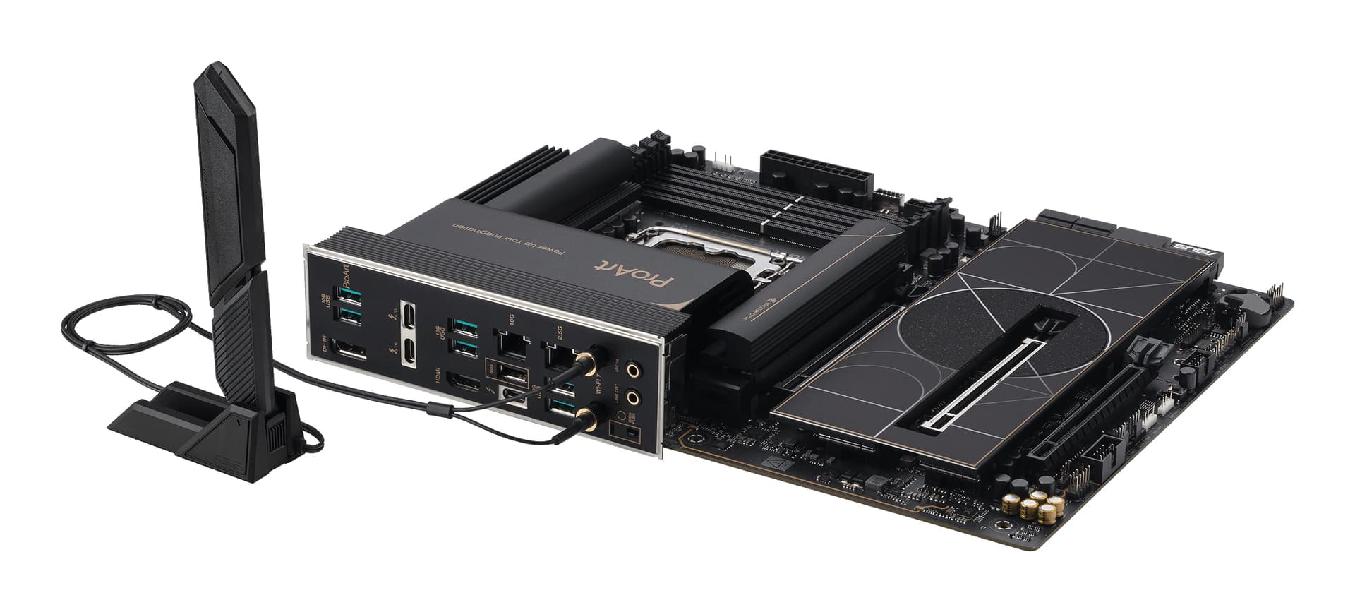 Placa de baza ProArt Z890-Creator WiFi Mainboard Sockel LGA 1851 Intel Z890 ATX DDR5 "90MB1JD0-M0EAY0" — miniatură