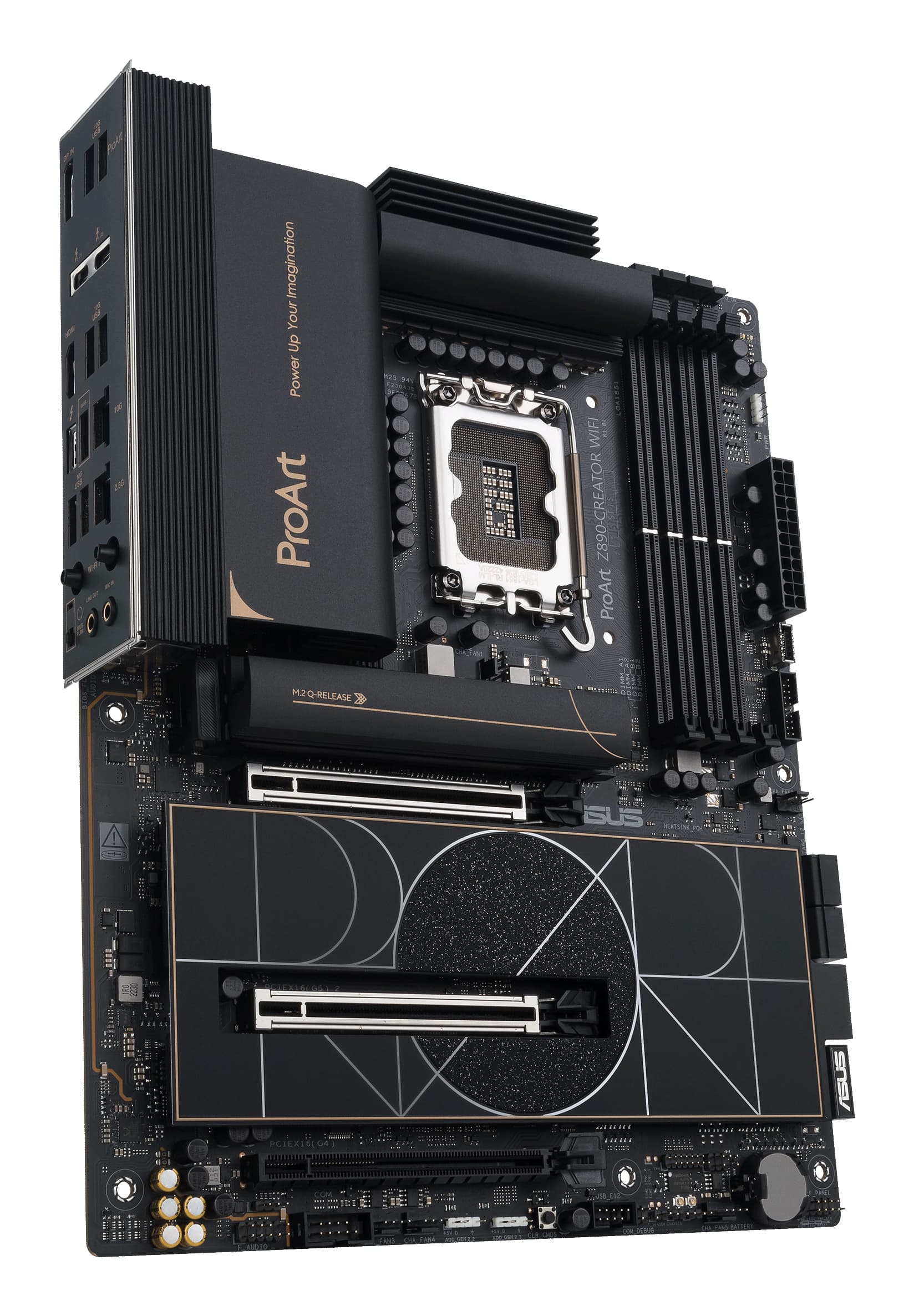 Placa de baza ProArt Z890-Creator WiFi Mainboard Sockel LGA 1851 Intel Z890 ATX DDR5 "90MB1JD0-M0EAY0" — miniatură