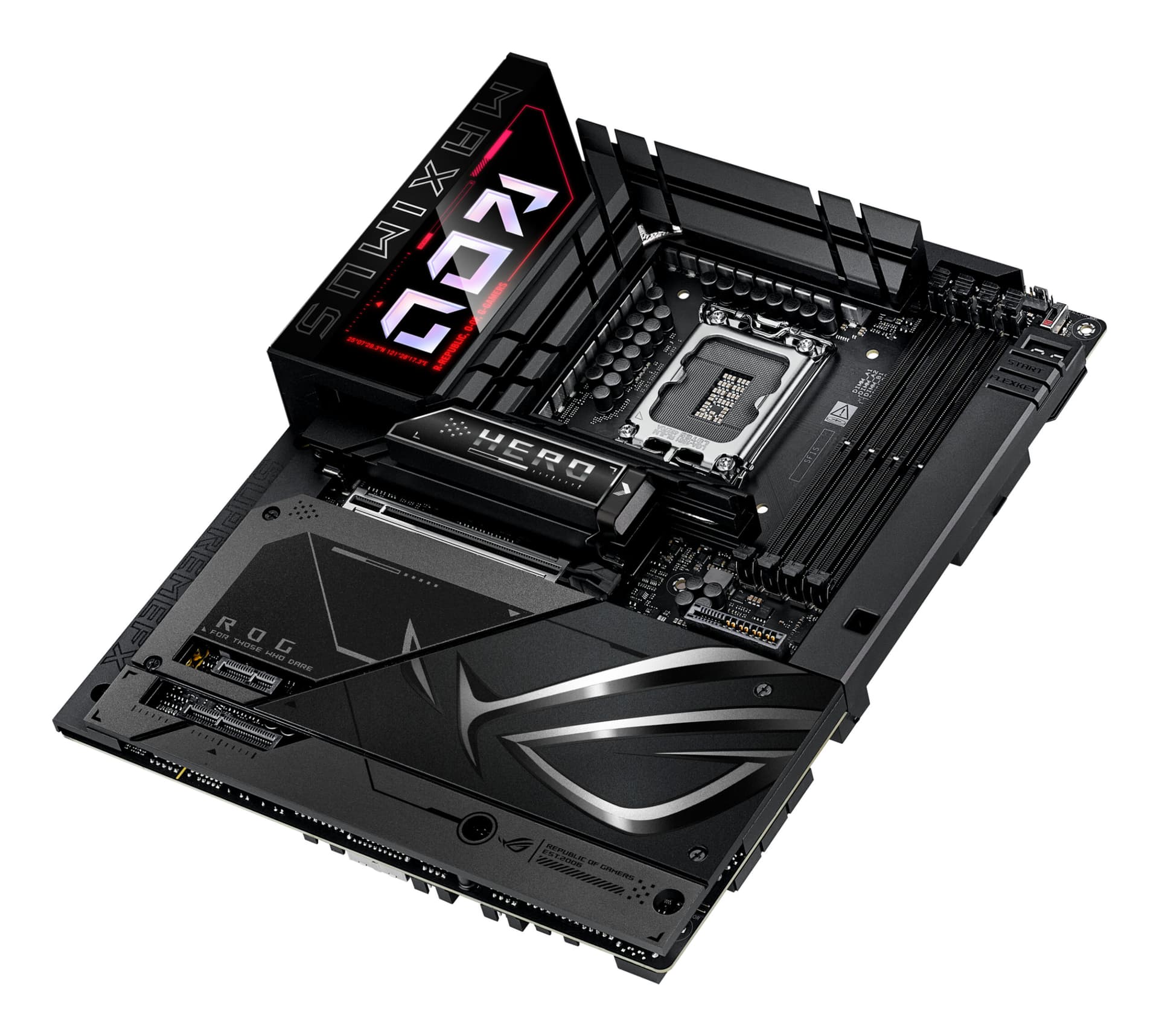 Placa de baza ROG MAXIMUS Z890 HERO BTF Intel Z890 Socket 1851 ATX "90MB1KG0-M0EAY0" — miniatură