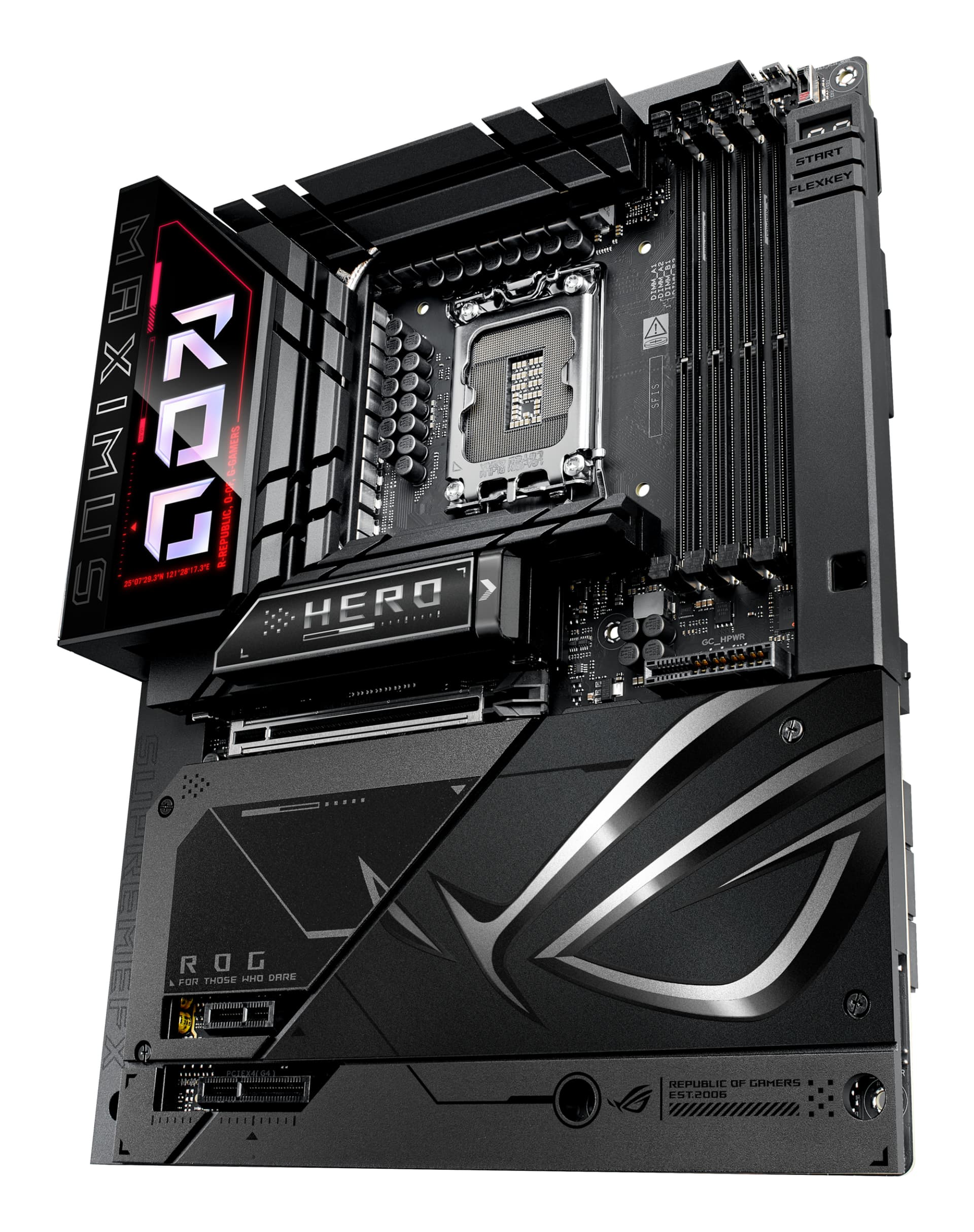 Placa de baza ROG MAXIMUS Z890 HERO BTF Intel Z890 Socket 1851 ATX "90MB1KG0-M0EAY0" — miniatură