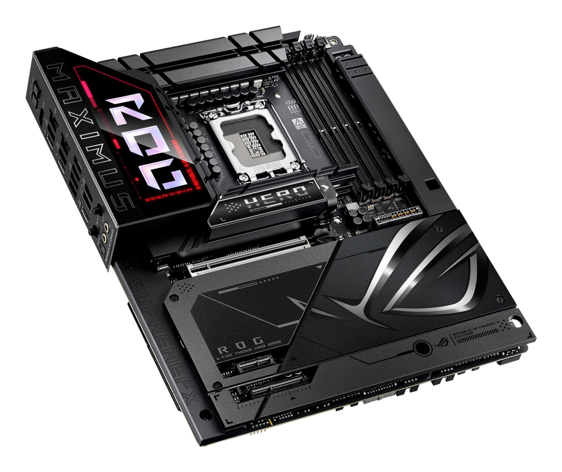 Placa de baza ROG MAXIMUS Z890 HERO BTF Intel Z890 Socket 1851 ATX "90MB1KG0-M0EAY0" — miniatură