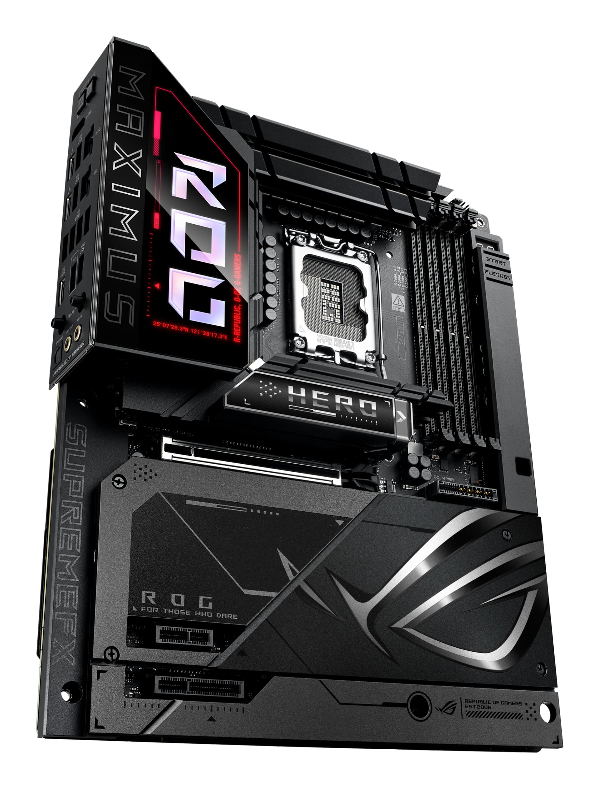 Placa de baza ROG MAXIMUS Z890 HERO BTF Intel Z890 Socket 1851 ATX "90MB1KG0-M0EAY0" — miniatură
