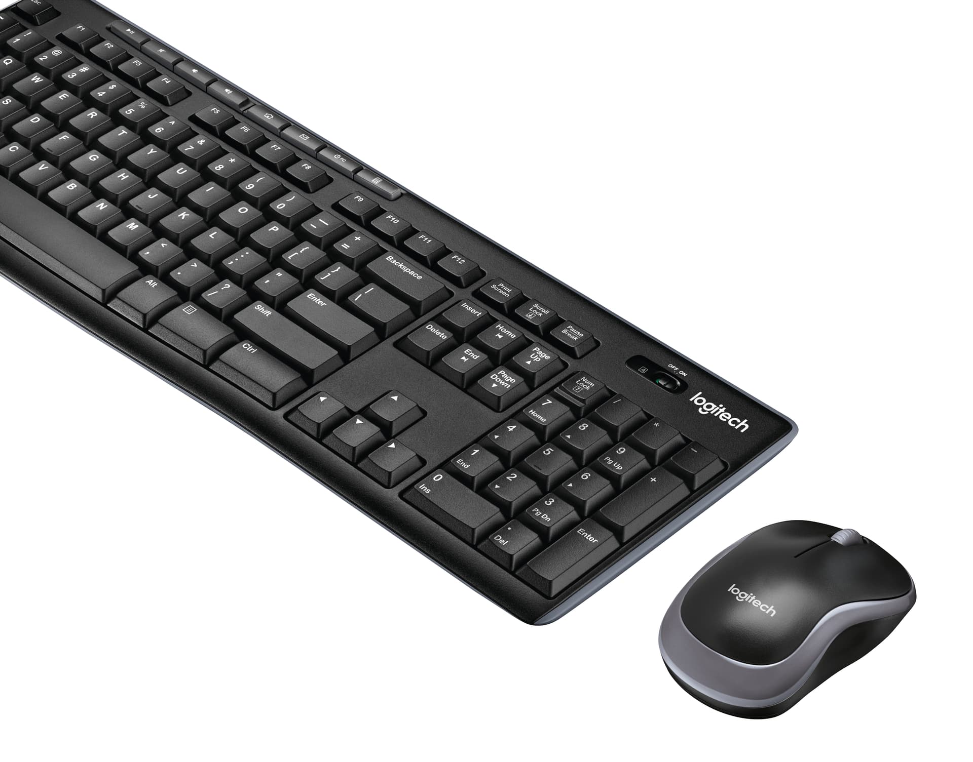 Tastatura Wireless Desktop MK270 DE GERMANA - QWERTZ "920-004511" — miniatură