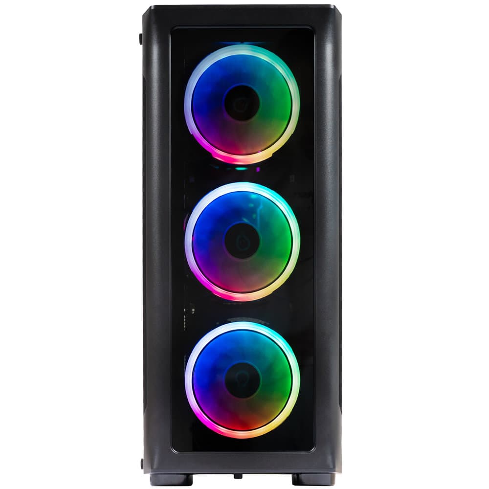 Sistem Desktop PC Gaming Spacer Commander i5-14400F, 32 GB DDR5, 1 TB SSD M.2, GeForce RTX 5060 Ghost, No OS, negru, "SPACER-Commander-14VN" — miniatură
