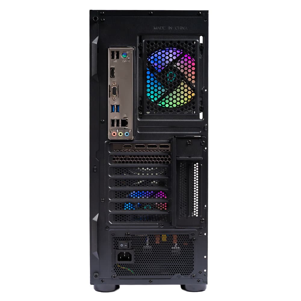 Sistem Desktop PC Gaming Spacer Commander i5-14400F, 32 GB DDR5, 1 TB SSD M.2, GeForce RTX 5060 Ghost, No OS, negru, "SPACER-Commander-14VN" — miniatură