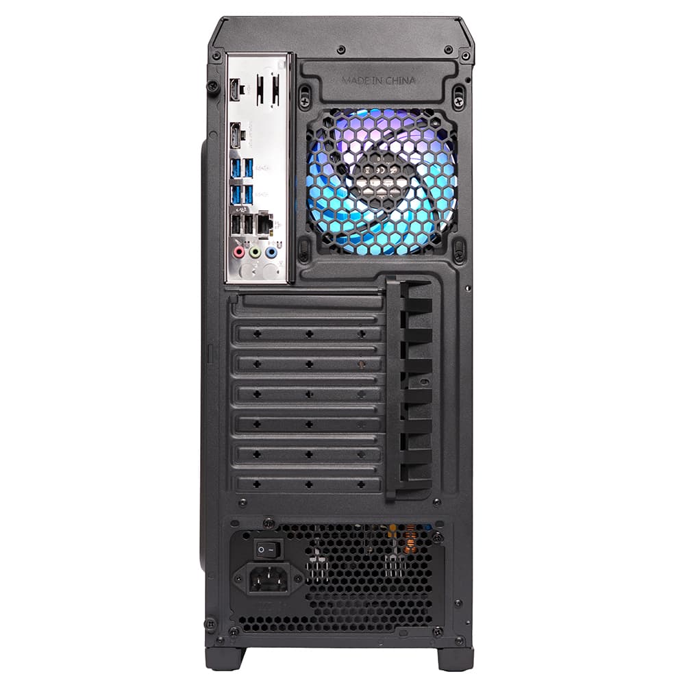 Sistem Desktop PC Spacer Disruptor, Ryzen 5 3400G, 16GB DDR4, 1TB SSD, video on board, no OS, negru, "SPACER-Disruptor-12VN" - 5949046616156 — miniatură