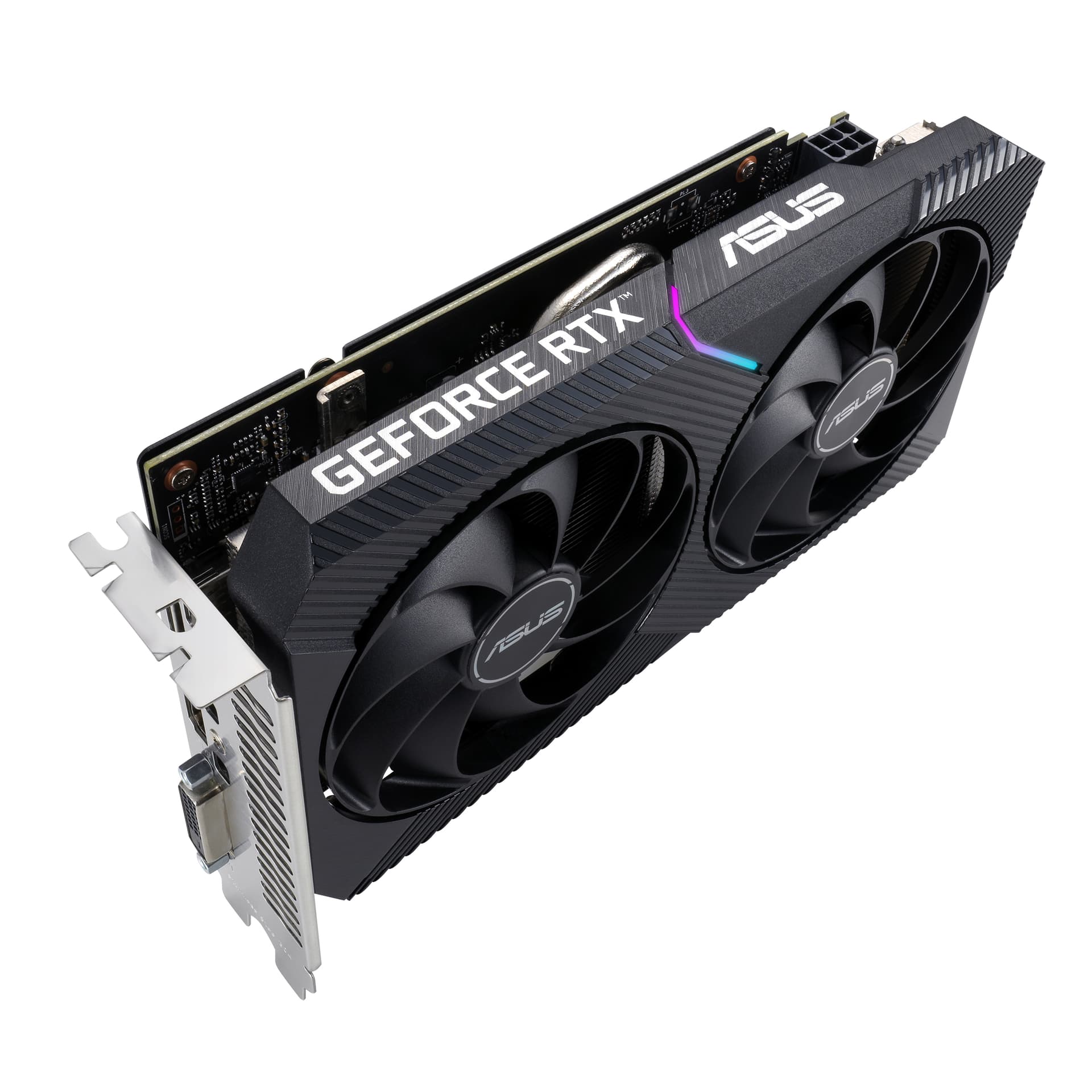 Placa video Asus Dual GeForce RTX 3050 OC EditionDUAL-RTX3050-O8G-V2 "DUALRTX3050O8V2" — miniatură