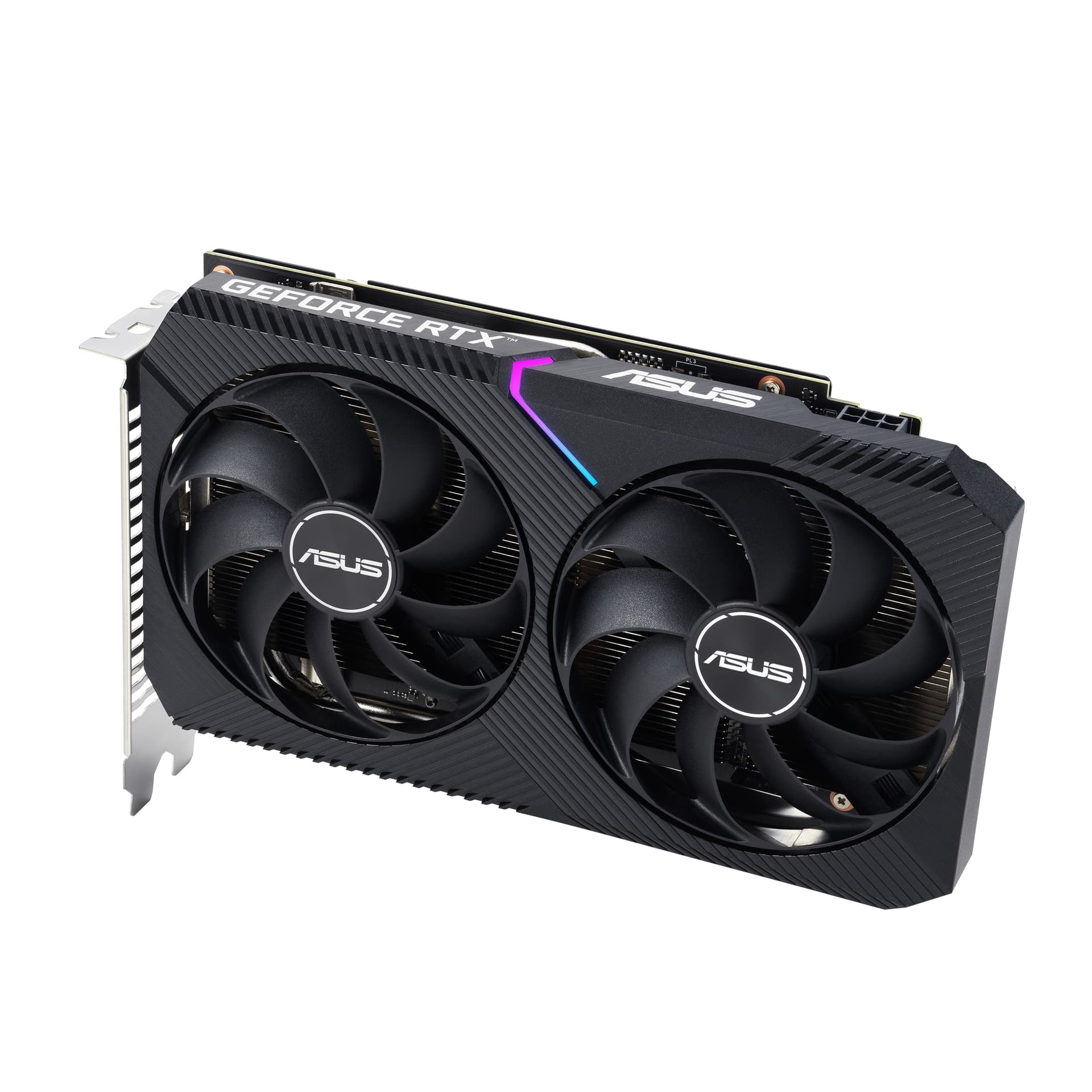 Placa video Asus Dual GeForce RTX 3050 OC EditionDUAL-RTX3050-O8G-V2 "DUALRTX3050O8V2" — miniatură