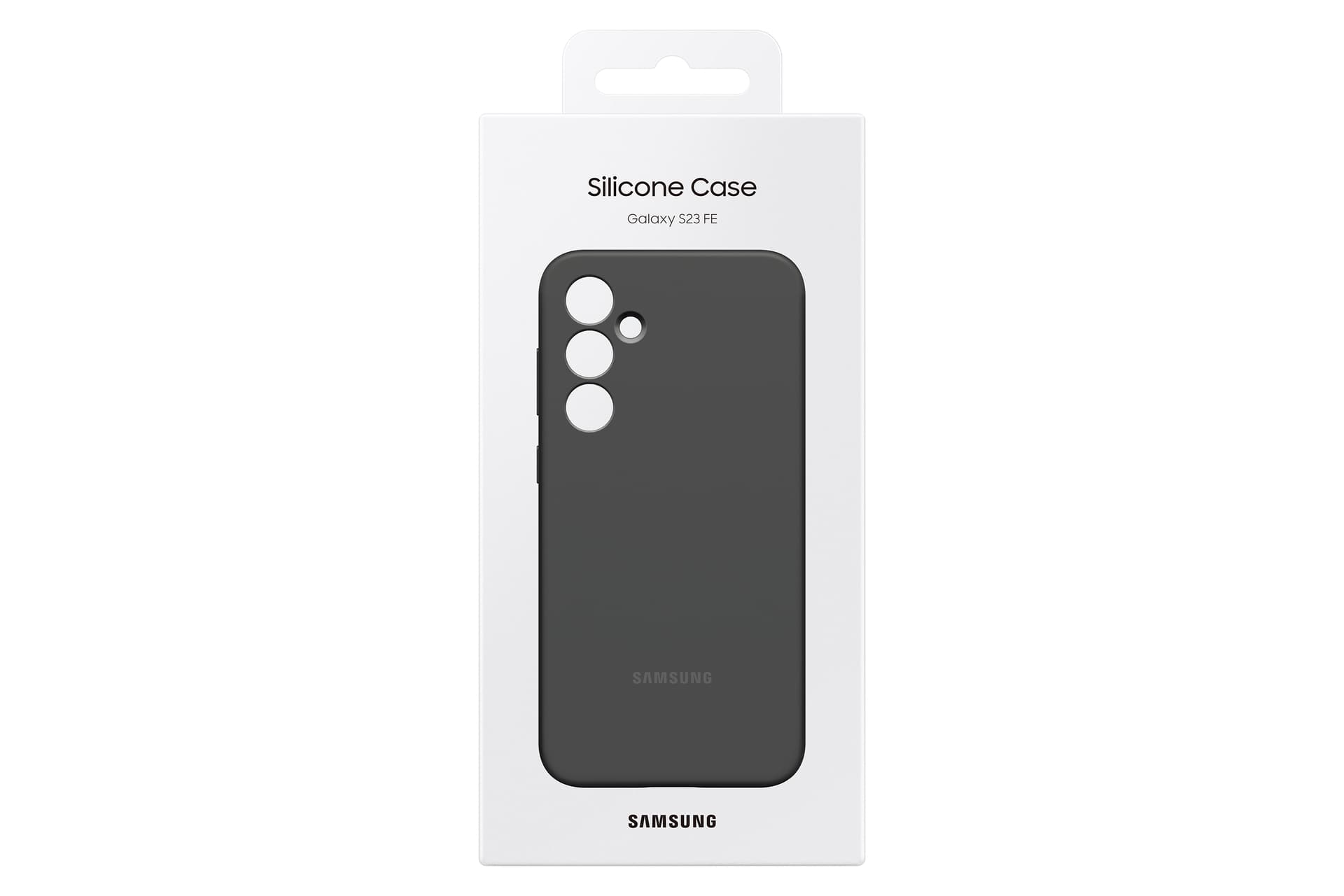 Husa Galaxy S23 FE S711, Silicone Case, Neagra EF-PS711TBEGWW "EF-PS711TBEGWW" — miniatură