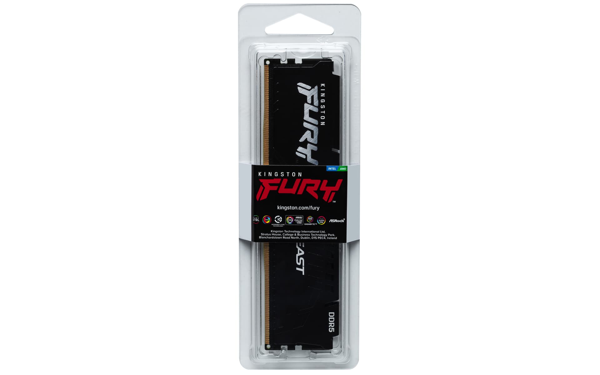 DDR Kingston, 64GB ,DDR5, frecventa 5600, 1 modul, radioator, negru CL40 "KF556C40BB-64" — miniatură