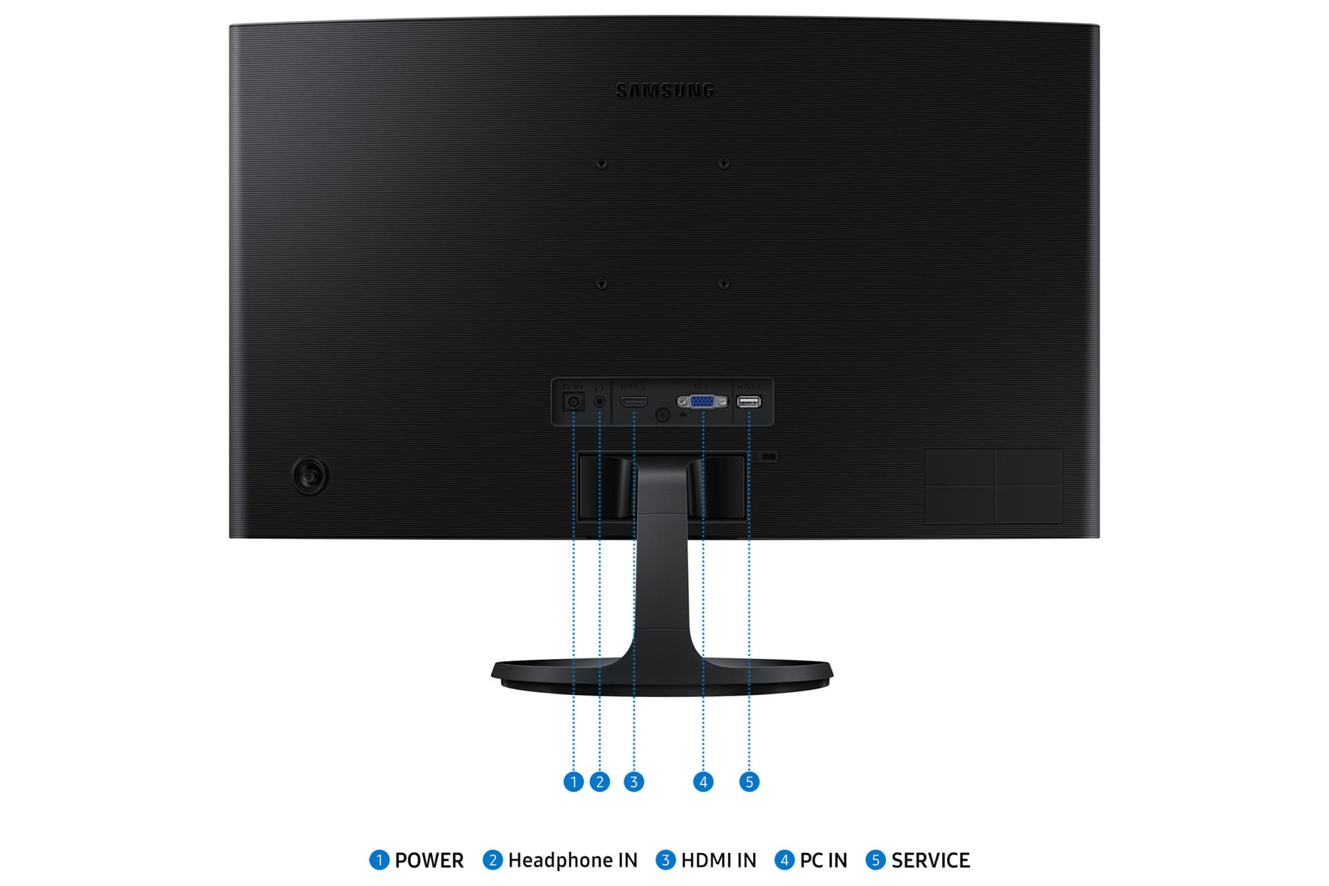 Monitor LED 24" 1920 x 1080 S24D364GAU 16:9 4 ms GTG 100Hz Essential S36GD Negru "LS24D364GAUXEN" — miniatură