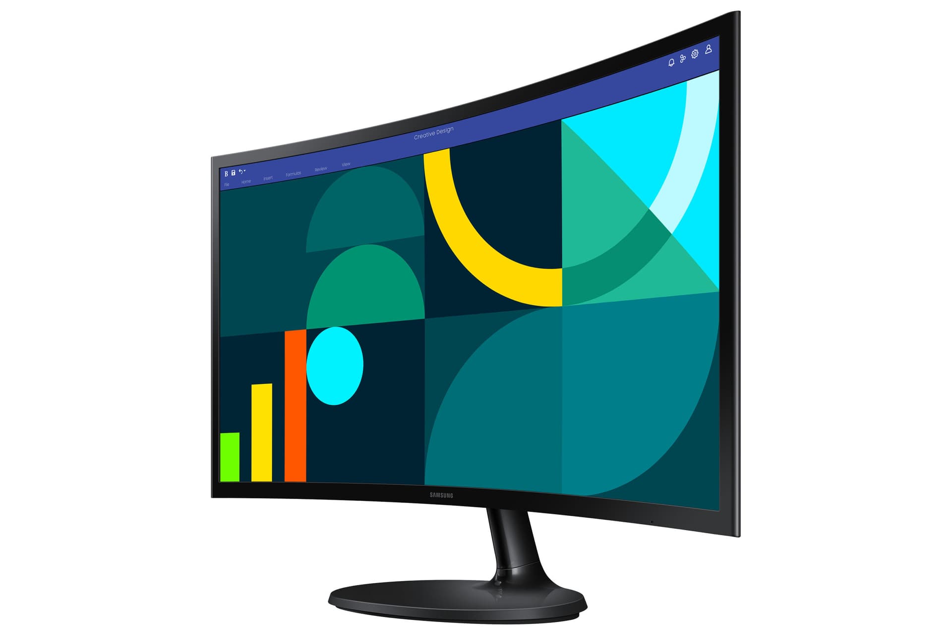 Monitor LED 24" 1920 x 1080 S24D364GAU 16:9 4 ms GTG 100Hz Essential S36GD Negru "LS24D364GAUXEN" — miniatură