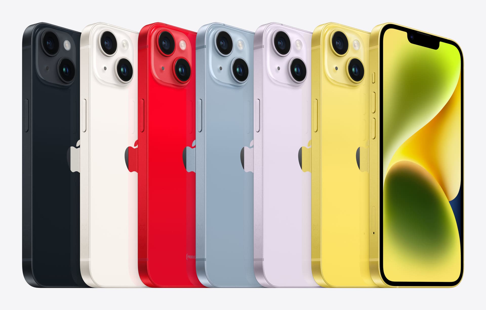 Smartphone iPhone 14 Plus 128GB Red "MQ513" — miniatură