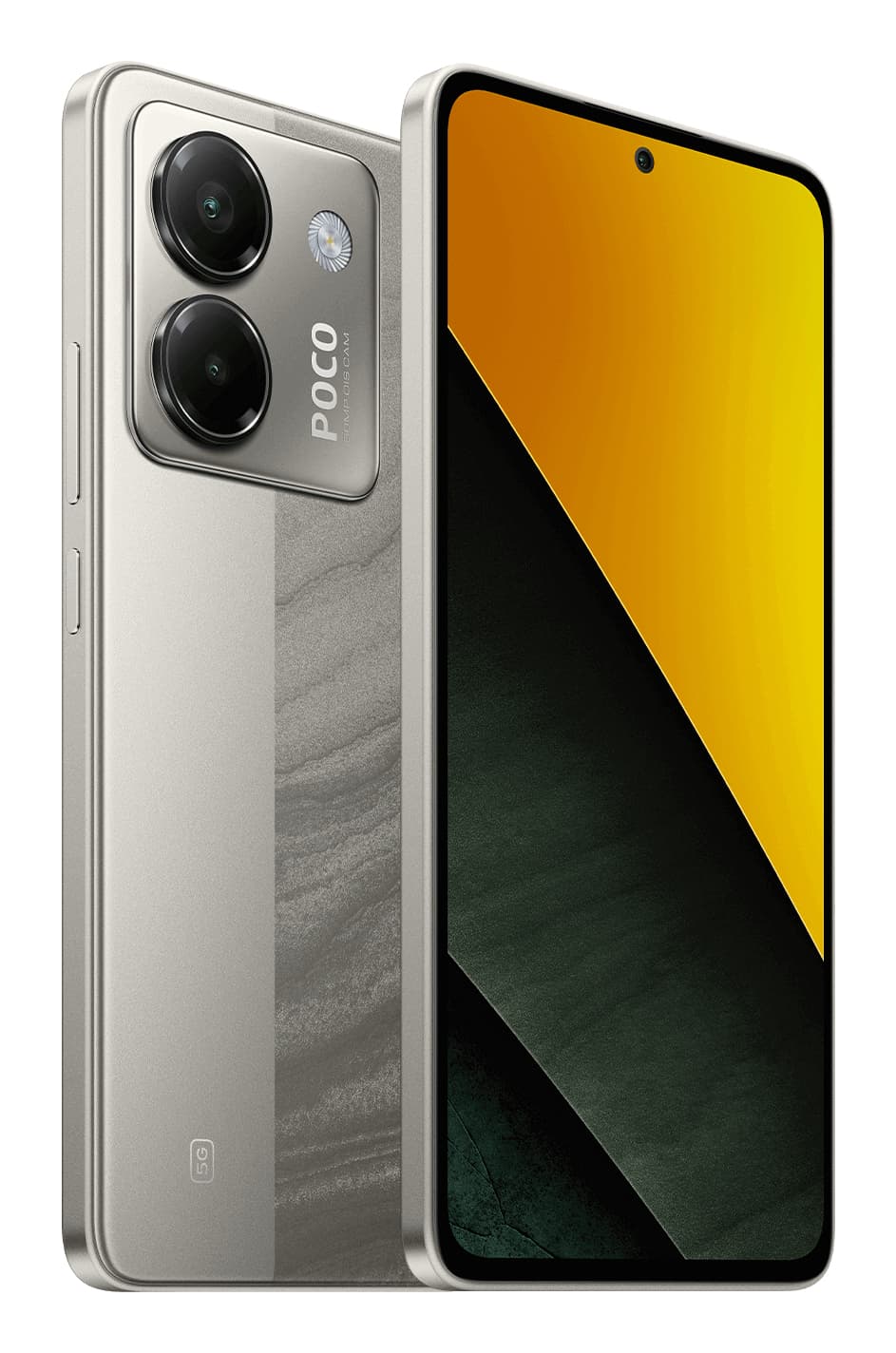 Smartphone Poco M7 Pro 512GB 12GB RAM 5G Dual SIM Silver "MZB0LO2EU" — miniatură