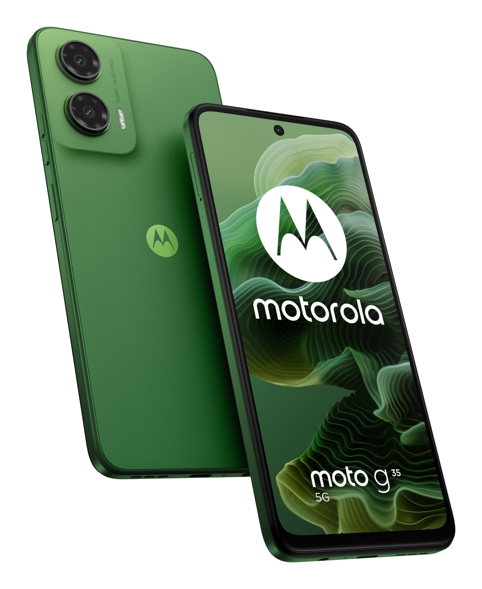 Smartphone moto G35 128GB 4GB RAM 5G Dual SIM Leaf Green "PB3K0000SE"