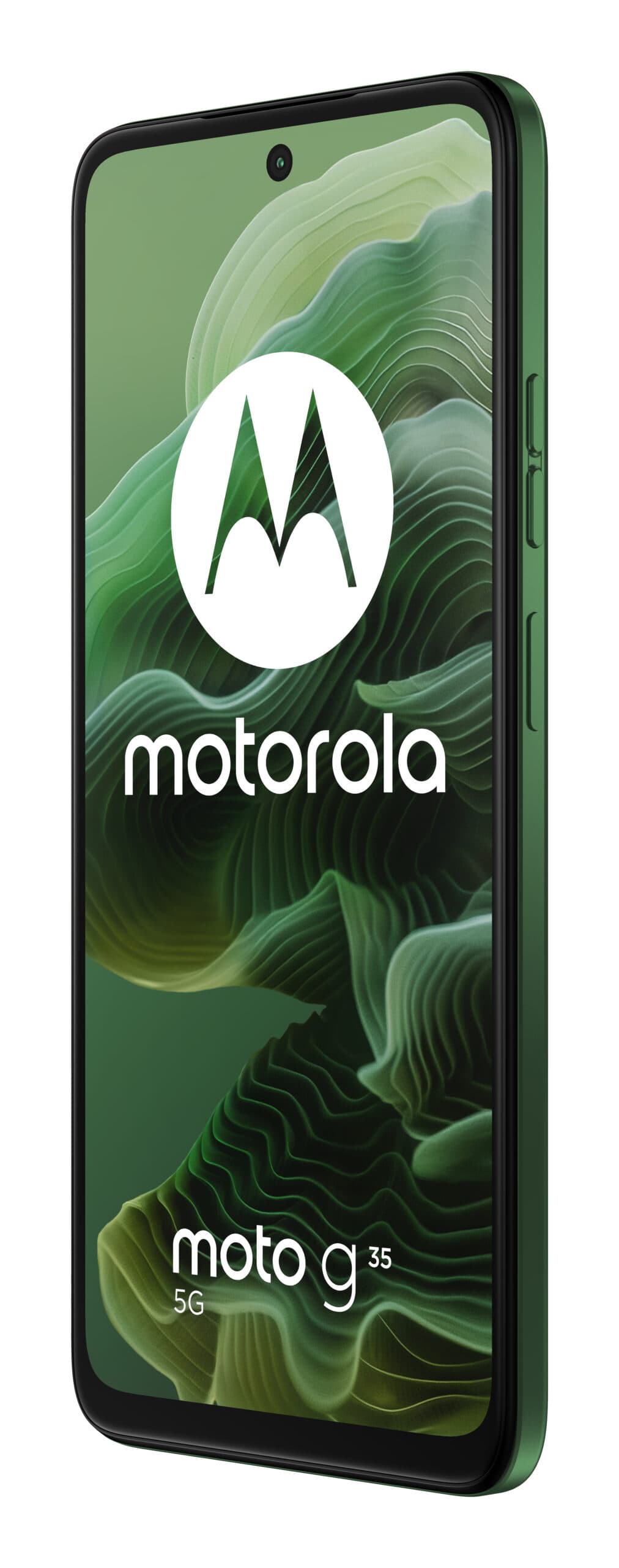 Smartphone moto G35 128GB 4GB RAM 5G Dual SIM Leaf Green "PB3K0000SE" — miniatură