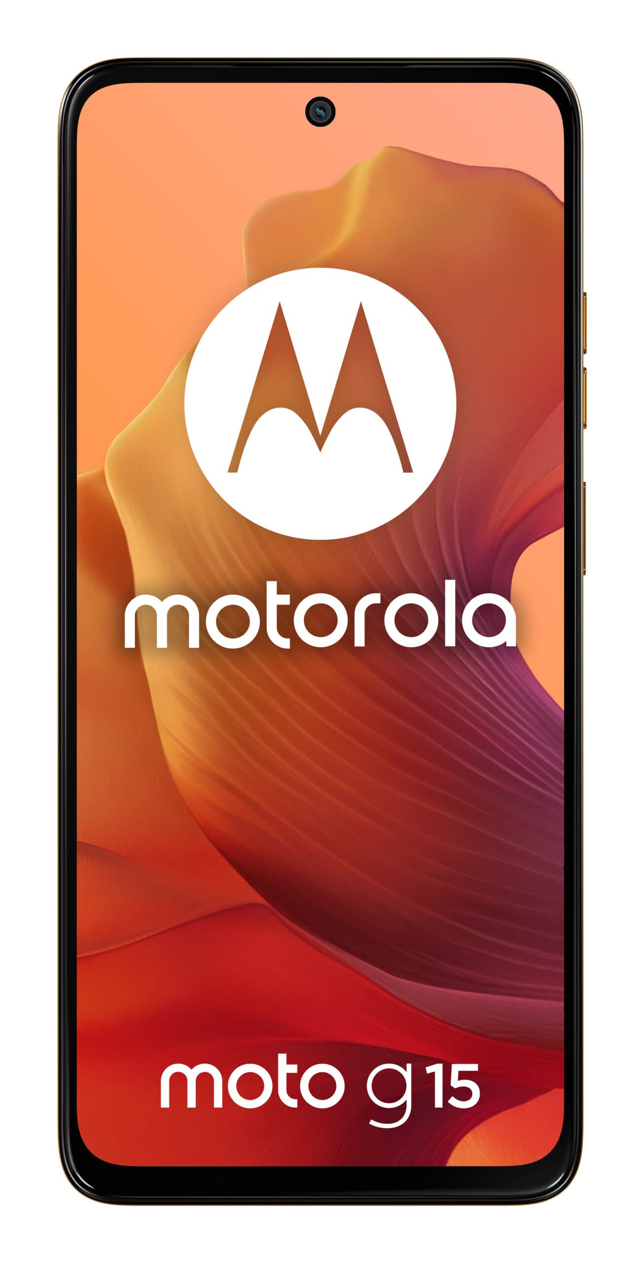 Smartphone Moto G15 128GB 8GB RAM Dual SIM Sunrise Orange "PB6E0015PL" — miniatură
