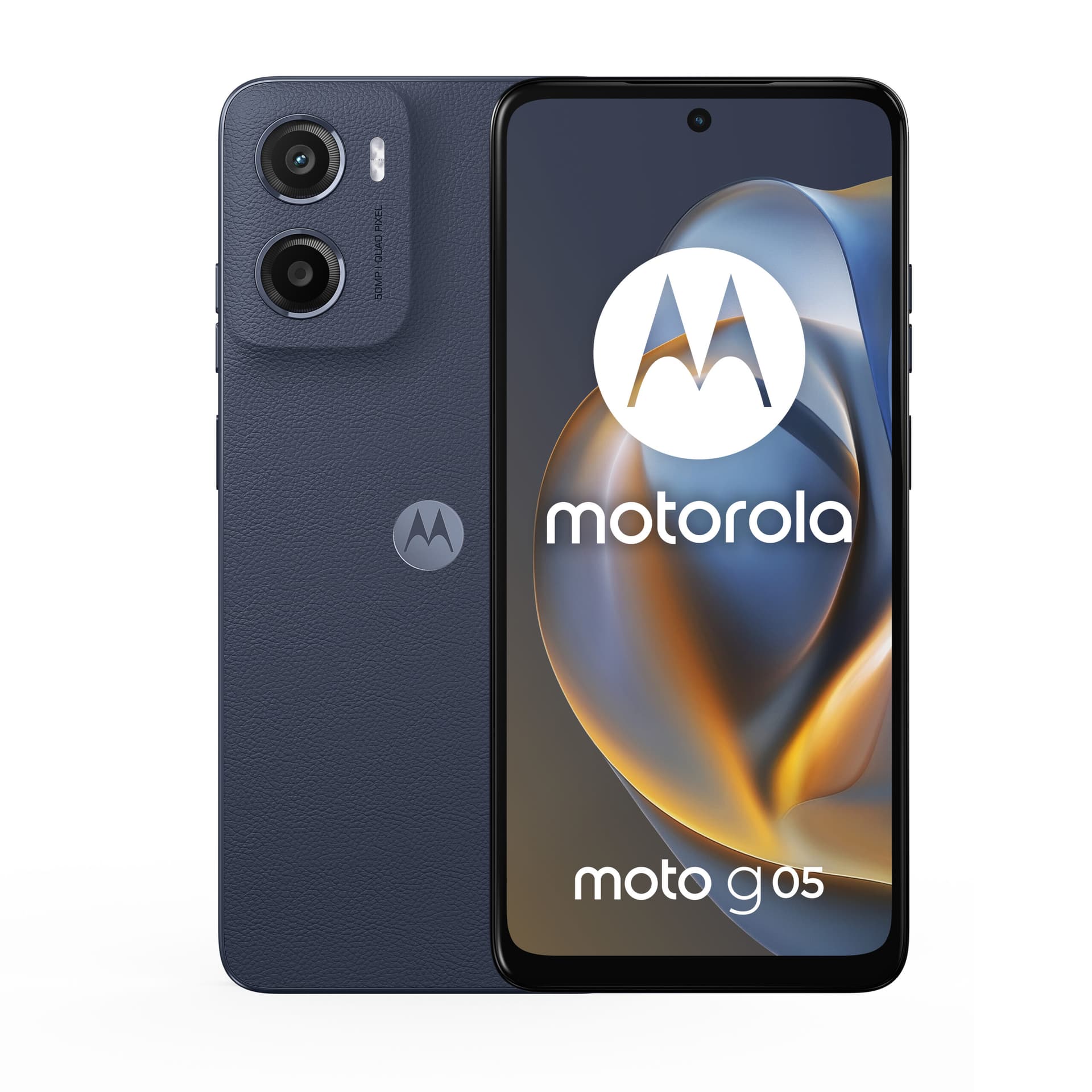 Smartphone Moto G05 128GB 4GB RAM Dual SIM Denim Blue "PB6L0054PL" — miniatură