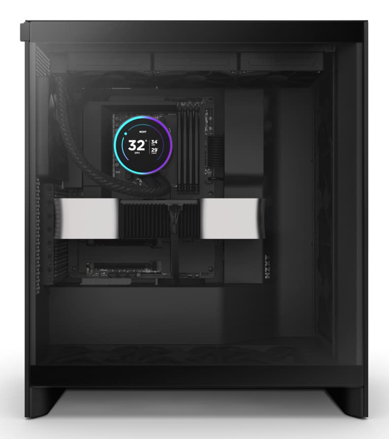 NZXT Kraken Elite 360 360 mm, water cooling (black) "RL-KN36E-B2" — miniatură