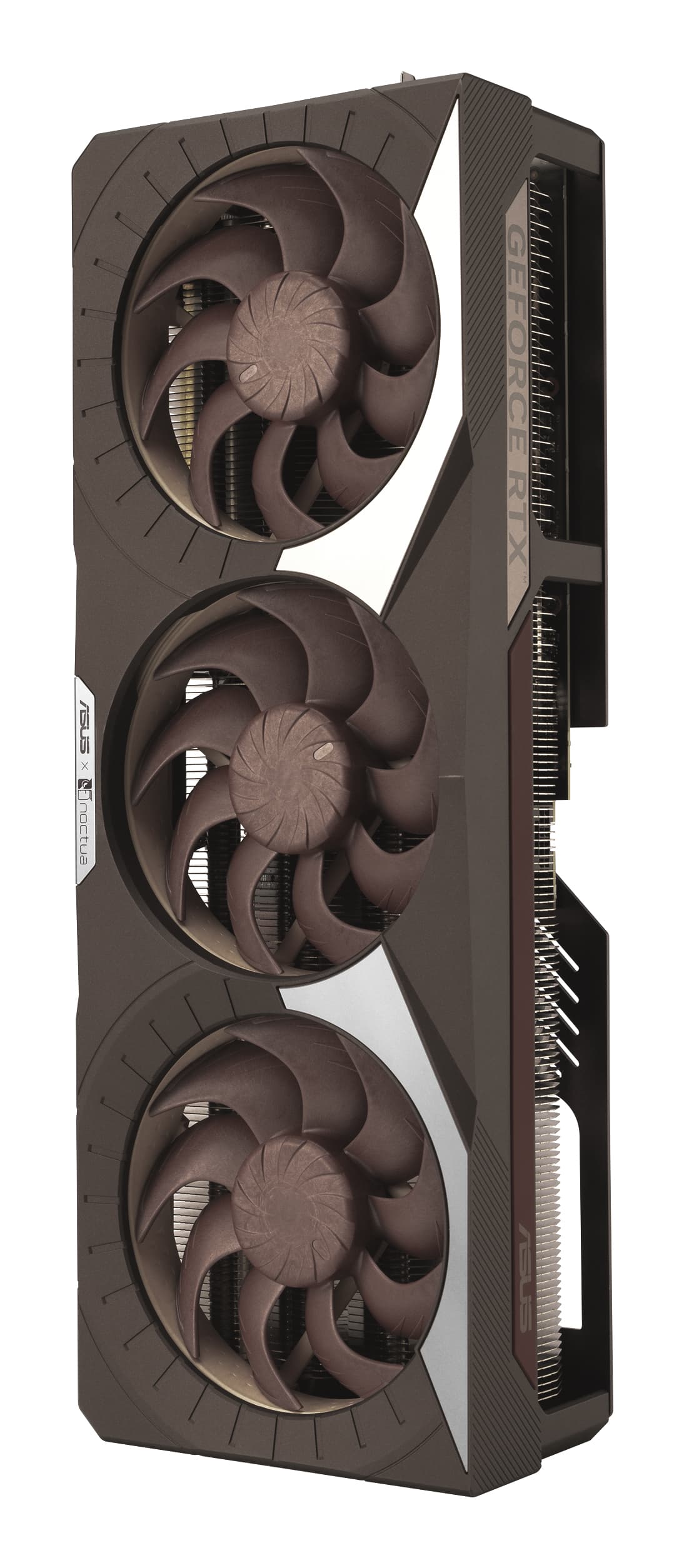 VGA PCIE16 RTX5080 16GB GDDR7/RTX5080-O16G-NOCTUA ASUS "RTX5080-O16G-NOCTUA" — miniatură