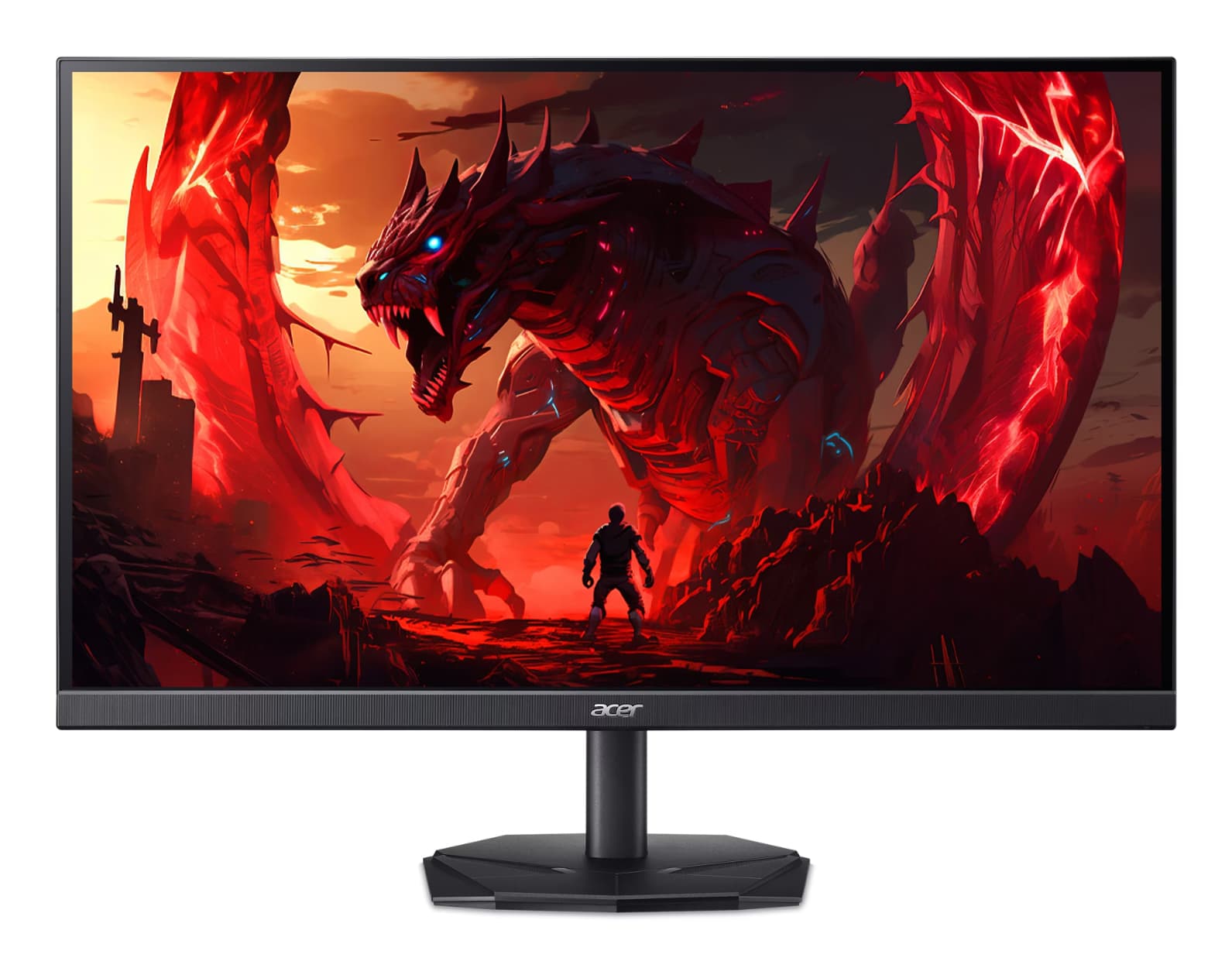 Monitor Acer Nitro KG241YX3bip Premium, 23.8 inch, VA, 1920 x 1080, HDMI, DisplayPort, 2ms/0.5ms(GTG, Min.), 1ms(VRB), 200Hz ZeroFrame FreeSync, Negru "UM.QX1EE.312"
