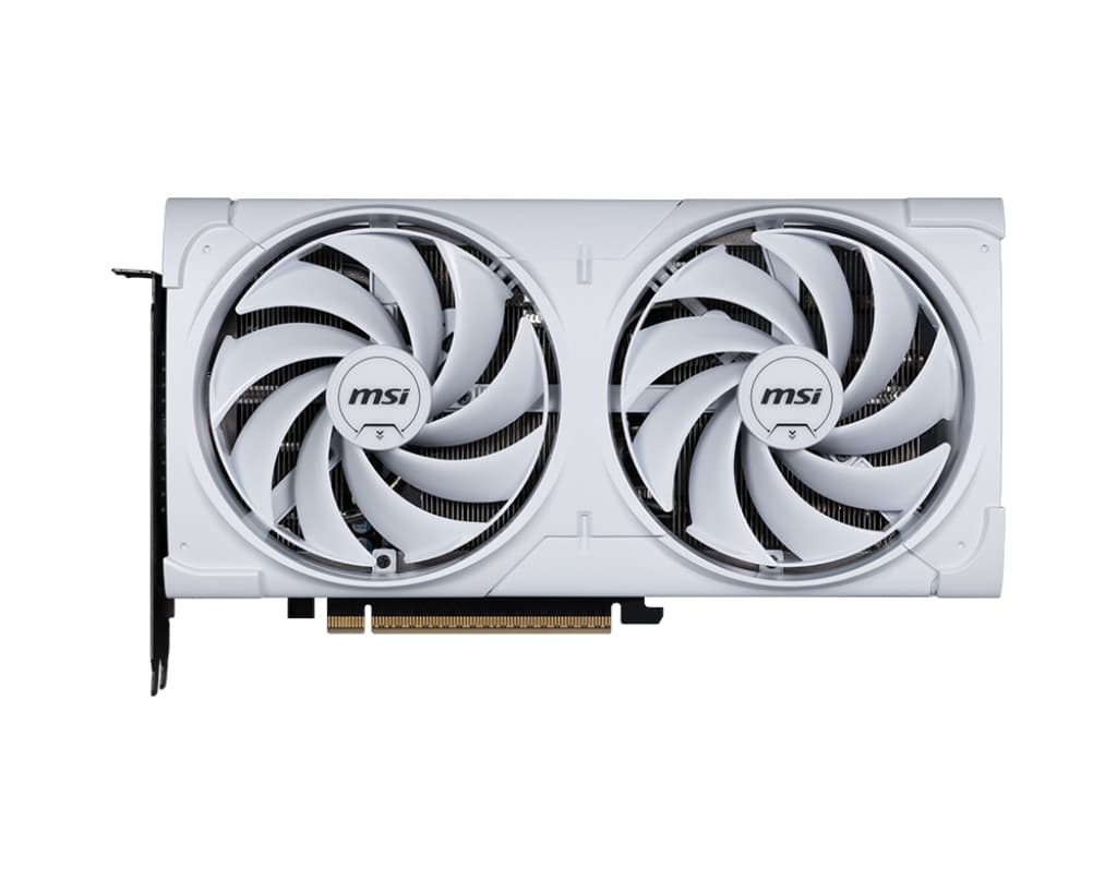 Placa video RTX5070 Ventus 2X OC White 12GB GDDR HDMI 3xDP "V532-004R" — miniatură