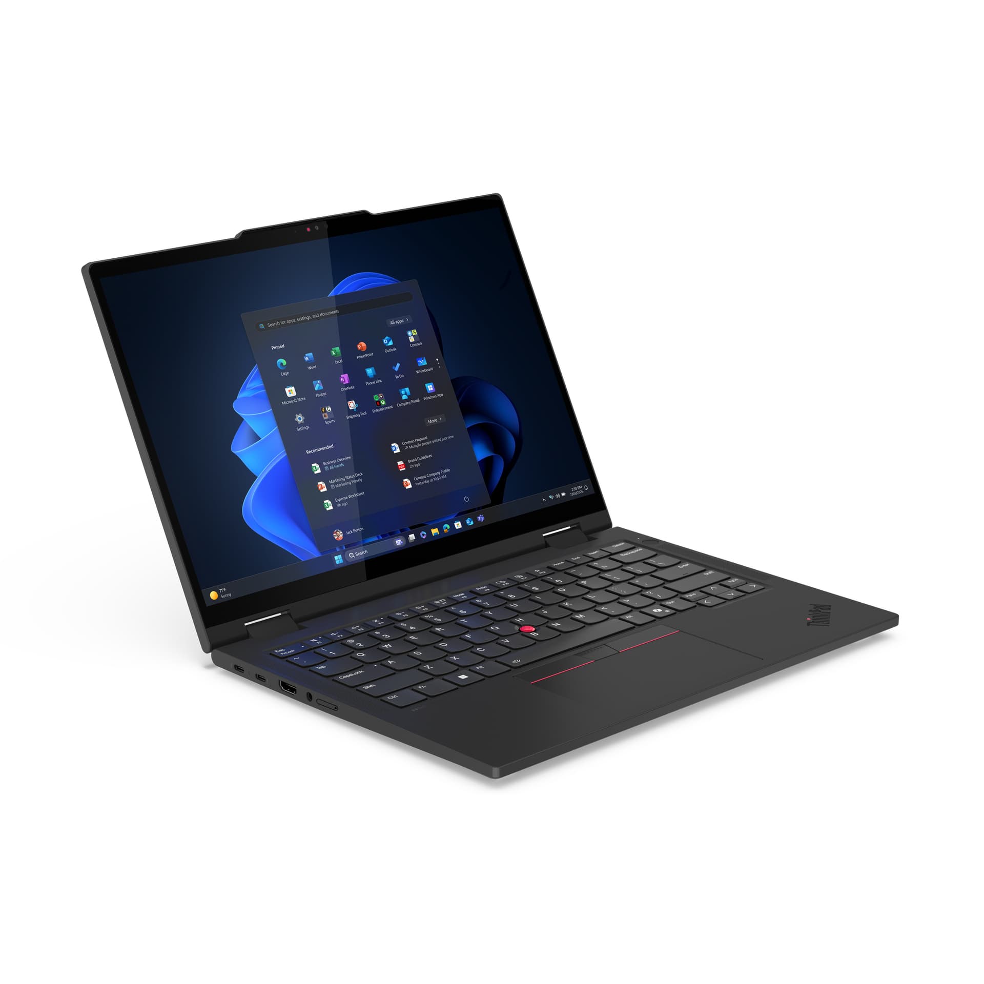 NB TP T14S 2IN1 CU7-255U 14"T/32/512GB 11P 21R3002DRI LENOVO "21R3002DRI" — miniatură