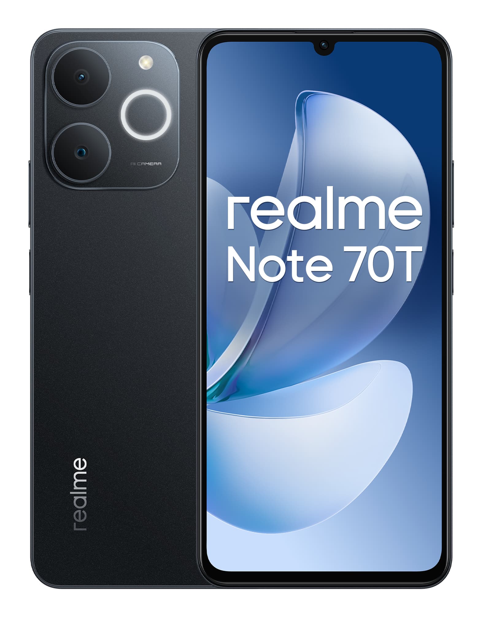 Note 70T, 128GB, 4GB RAM, Dual SIM, 4G, Tri-Camera, Obsidian Black "631011006475"
