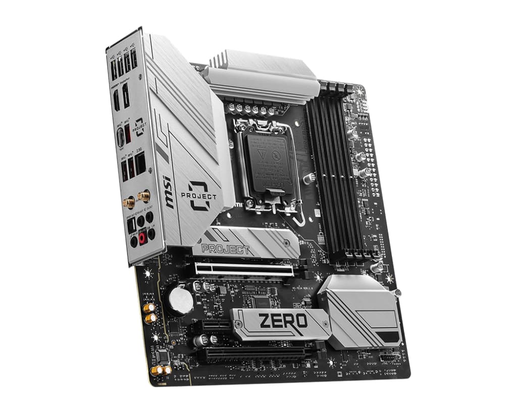 Placa de baza MB Intel 1700 B760M PROJECT ZERO "7E14-001R" — miniatură
