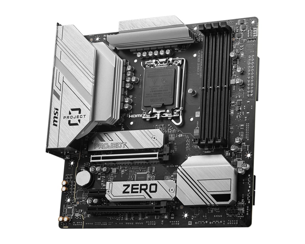 Placa de baza MB Intel 1700 B760M PROJECT ZERO "7E14-001R" — miniatură