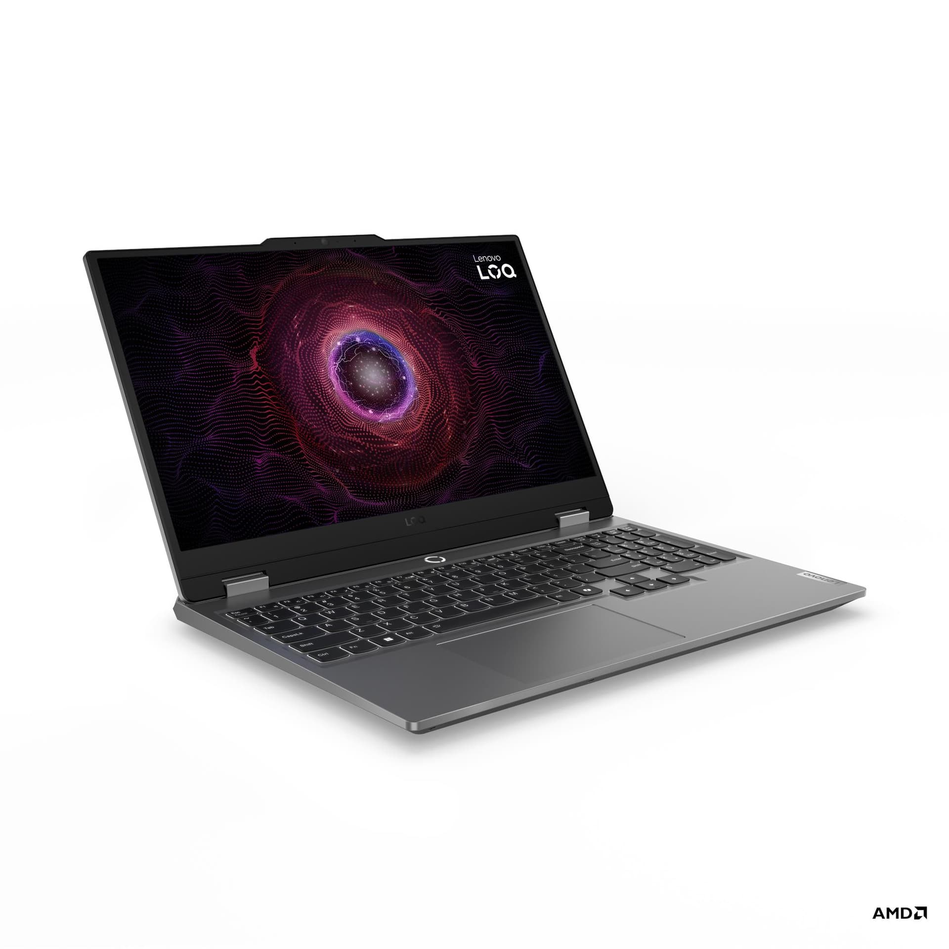 Gaming 15.6 LOQ 15ARP9, FHD IPS 144Hz G-Sync, Procesor AMD RyzenTM 5 7235HS (8M Cache, up to 4.20 GHz), 16GB DDR5, 1TB SSD, GeForce RTX 4050 6GB, No OS, Luna Grey "83JC00MBRM"