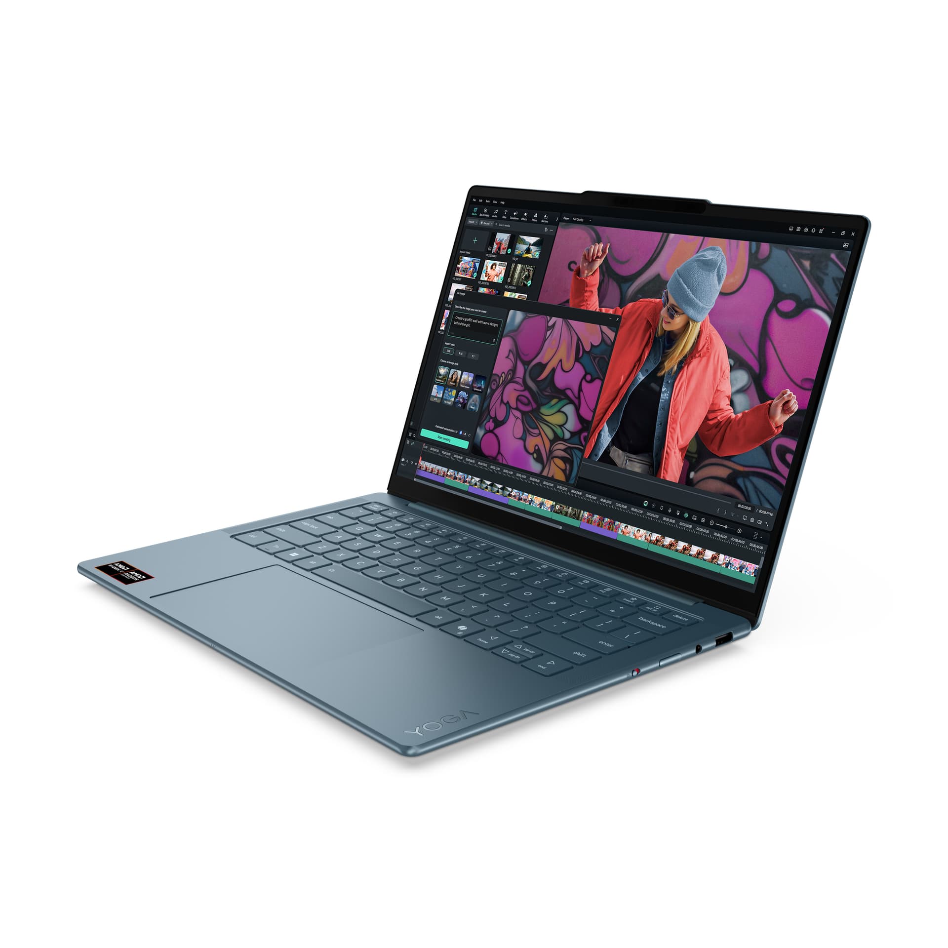 YG S7 14 2.8K R5 AI 340 16GB 1TB UMA DOS "83JY006ERM" — miniatură