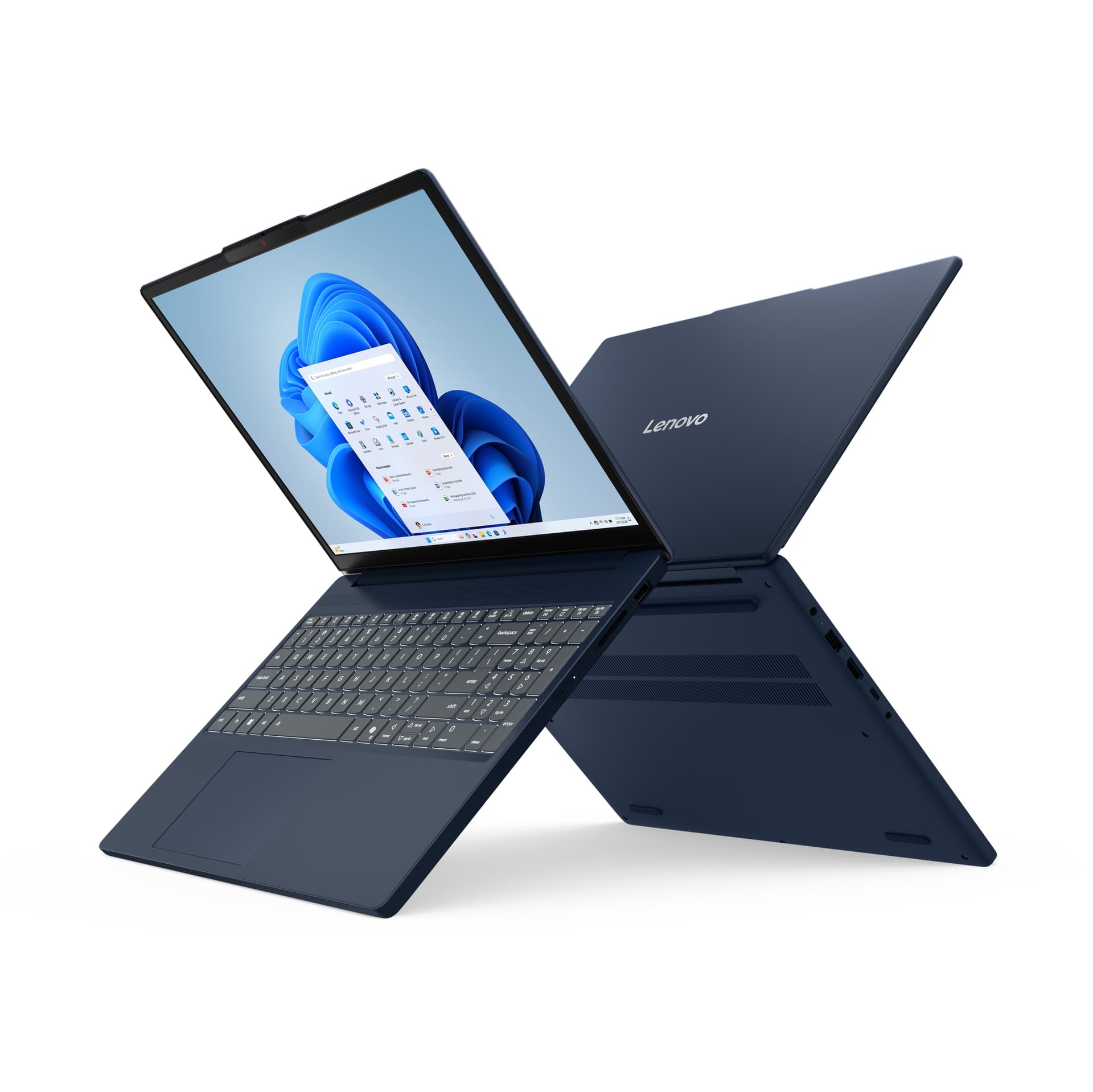 15.3 IdeaPad Slim 3 15ARP10, WUXGA IPS, Procesor AMD RyzenTM 5 7535HS (16M Cache, up to 4.55 GHz), 16GB DDR5, 512GB SSD, AMD Radeon 660M, No OS, Cosmic Blue "83K7007JRM" — miniatură