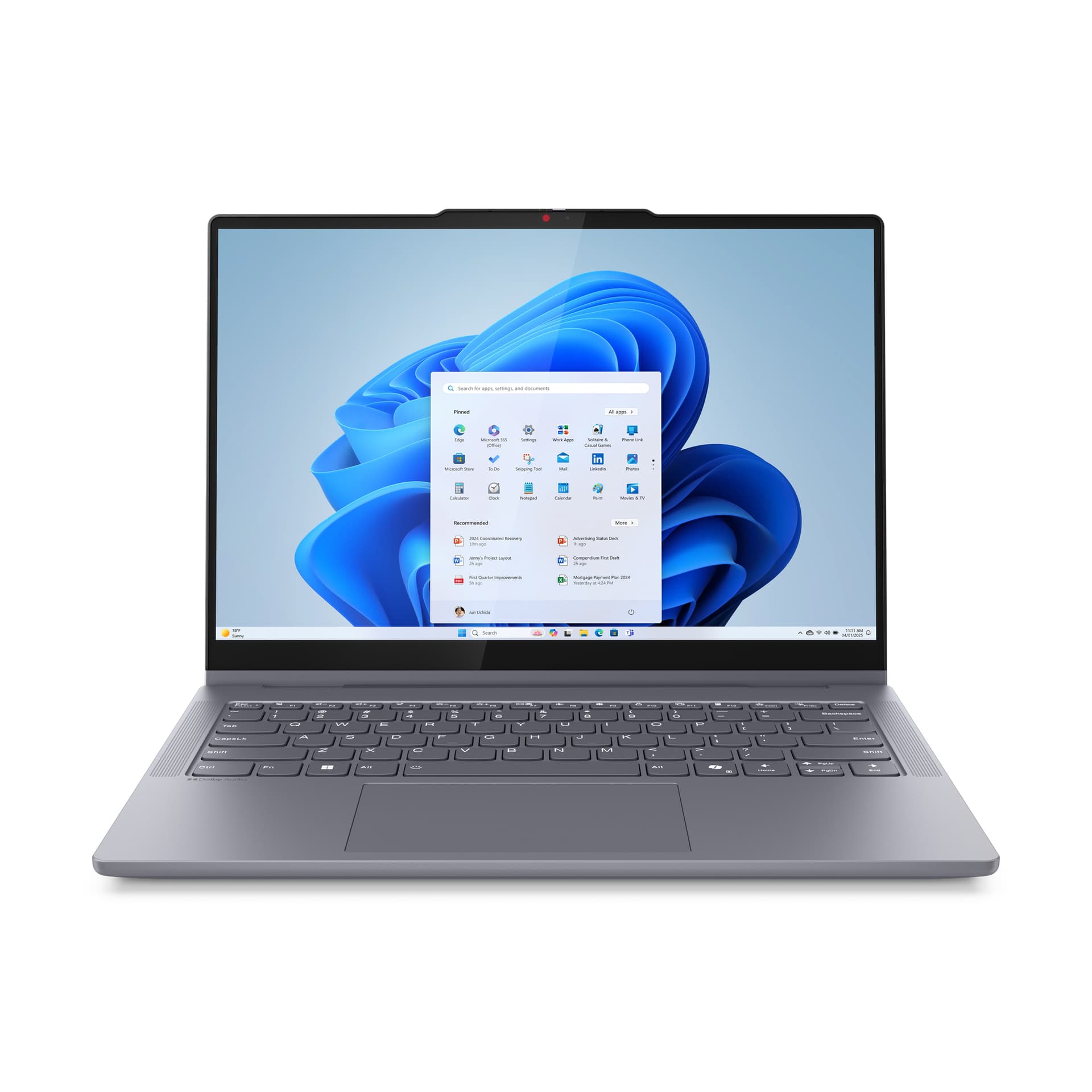 IP 5 2-in-1 14T U7 255H 24GB 1TB UMA DOS "83KR0026RM" — miniatură