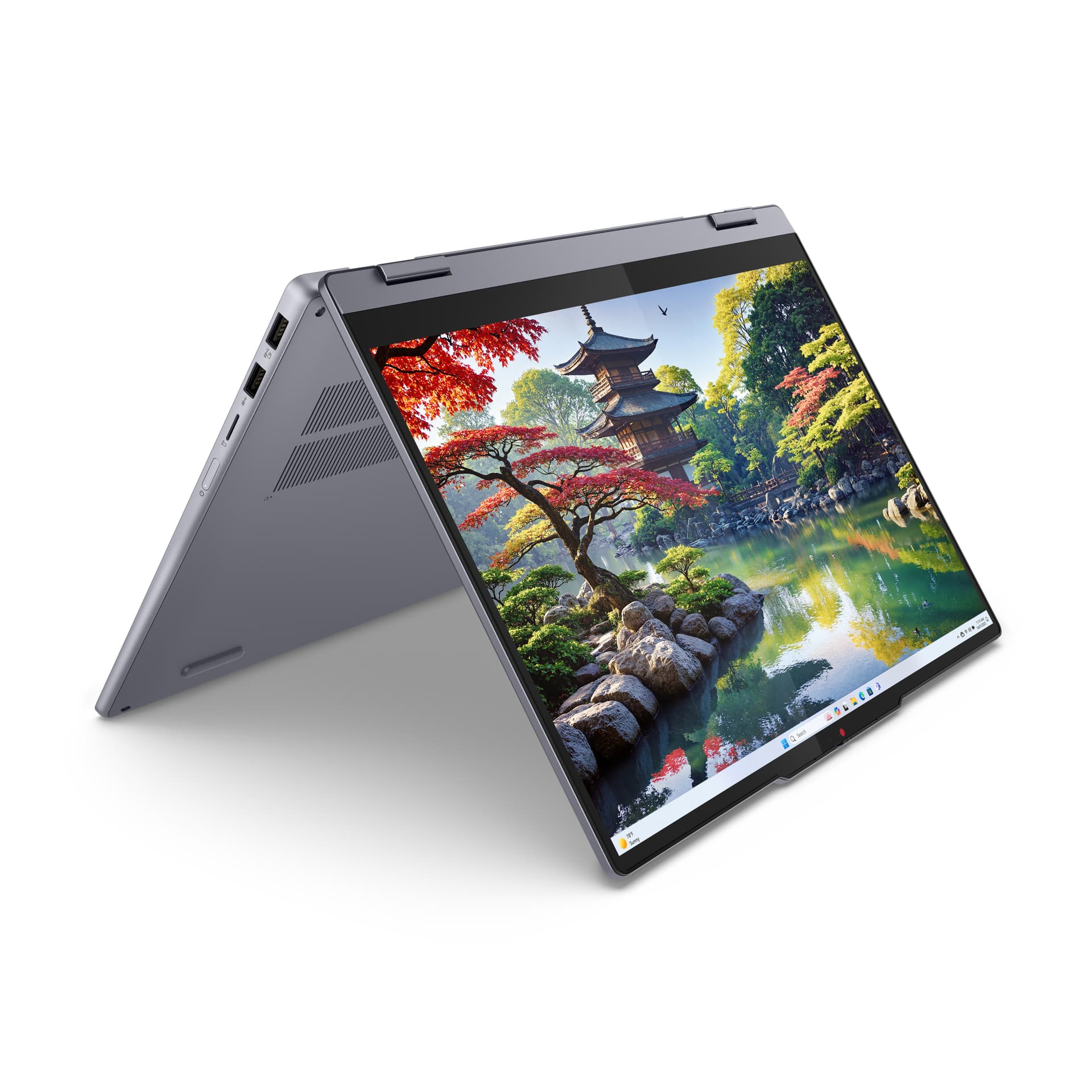 NOTEBOOK LENOVO IdeaPad 5 2-in-1 14" Ultra 5 225U, 16GB LPDDR5X, 512GB SSD, Intel Graphics "83KR002LRM" — miniatură