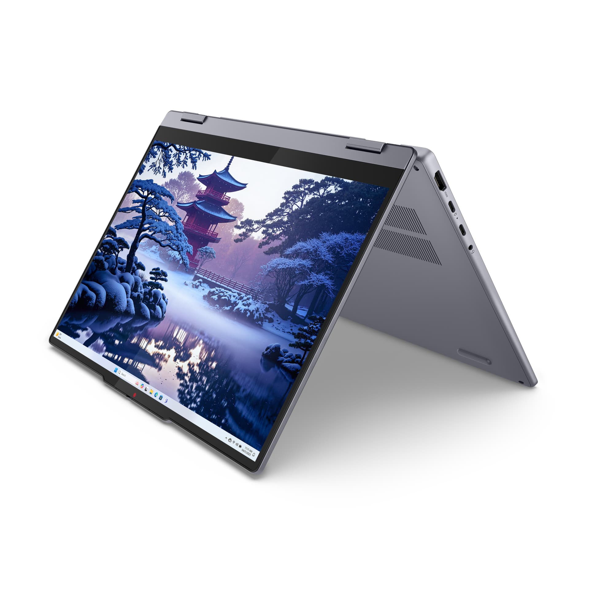 NOTEBOOK LENOVO IdeaPad 5 2-in-1 14" Ultra 5 225U, 16GB LPDDR5X, 512GB SSD, Intel Graphics "83KR002LRM" — miniatură