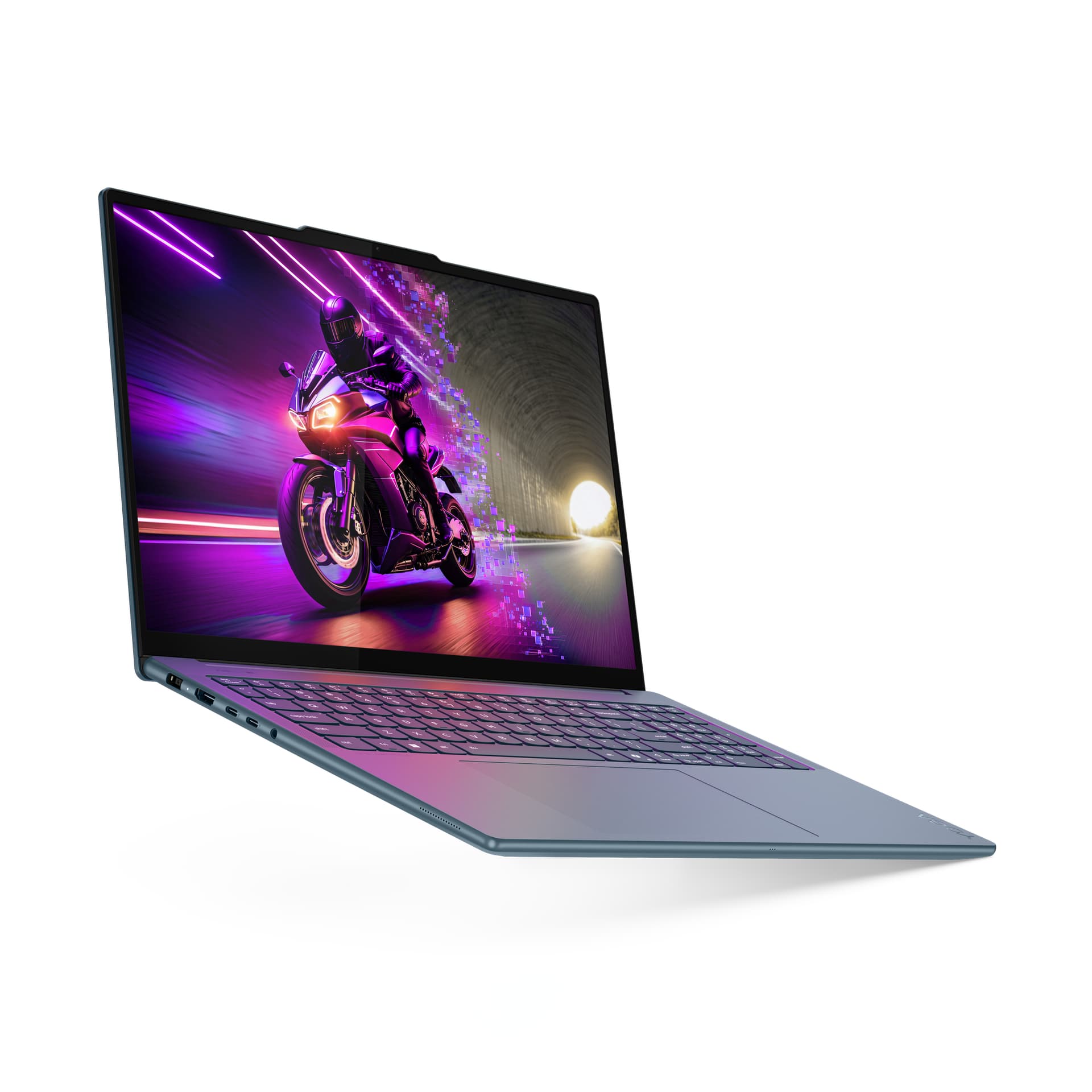 16 Yoga Pro 9 16IAH10, 2.8K OLED 120Hz, Procesor Intel® CoreTM Ultra 7 255H (24M Cache, up to 5.10 GHz), 32GB LPDDR5X, 1TB SSD, GeForce RTX 5060 8GB, Win 11 Home "83L0001MRM" — miniatură