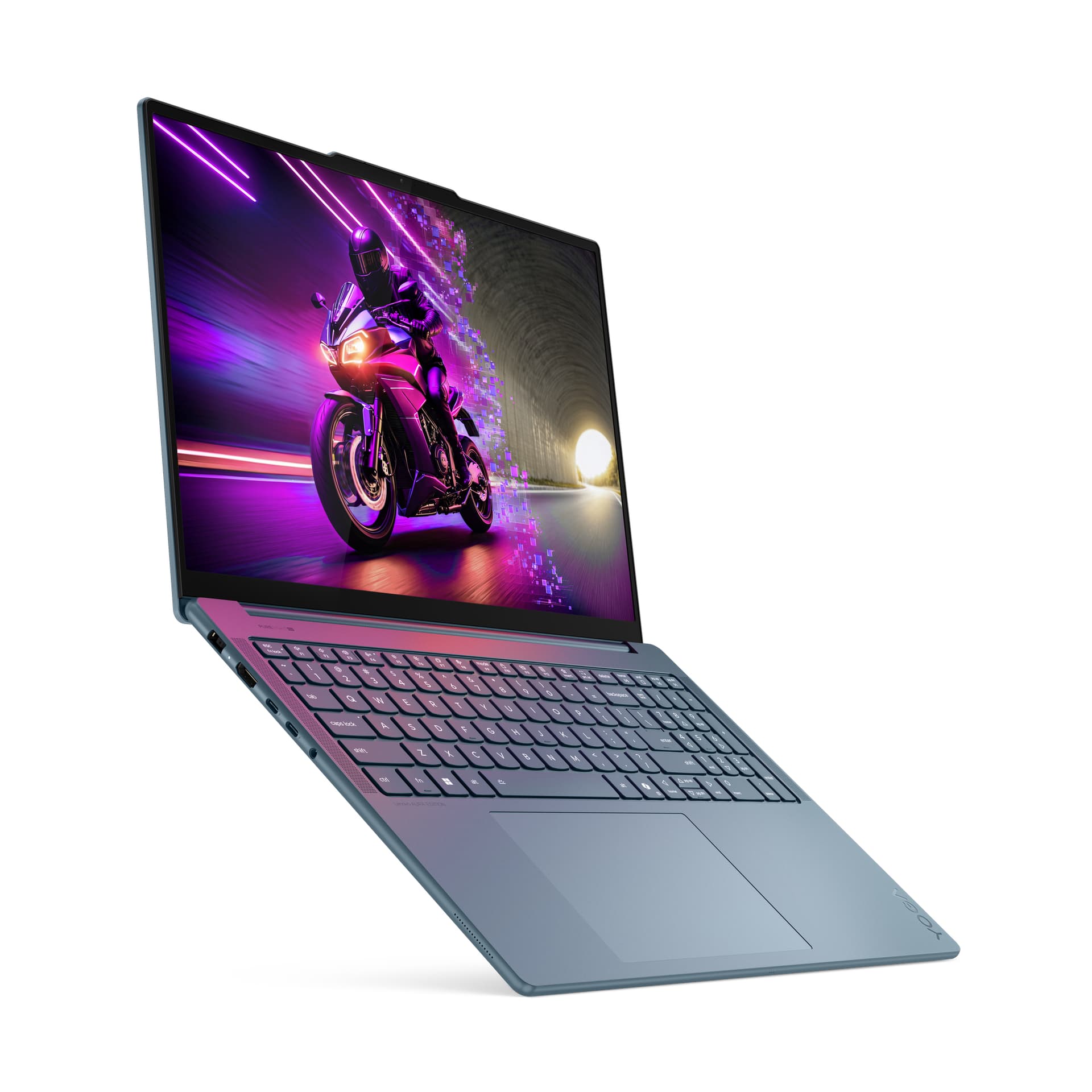 16 Yoga Pro 9 16IAH10, 2.8K OLED 120Hz, Procesor Intel® CoreTM Ultra 7 255H (24M Cache, up to 5.10 GHz), 32GB LPDDR5X, 1TB SSD, GeForce RTX 5060 8GB, Win 11 Home "83L0001MRM" — miniatură