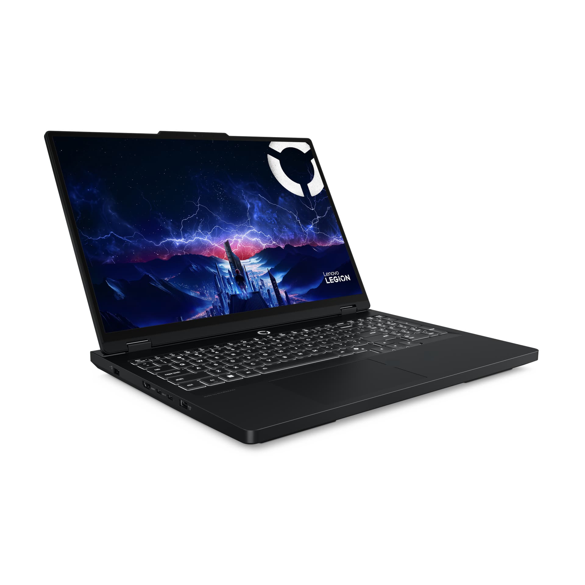 Gaming 16 Legion Pro 5 16IAX10H, WQXGA OLED 240Hz G-Sync, Procesor Intel® CoreTM Ultra 9 275HX, 32GB DDR5 CSODIMM, 1TB SSD, GeForce RTX 5070 Ti 12GB, No OS, Eclipse Black, 3Yr "83LU0042RM" — miniatură