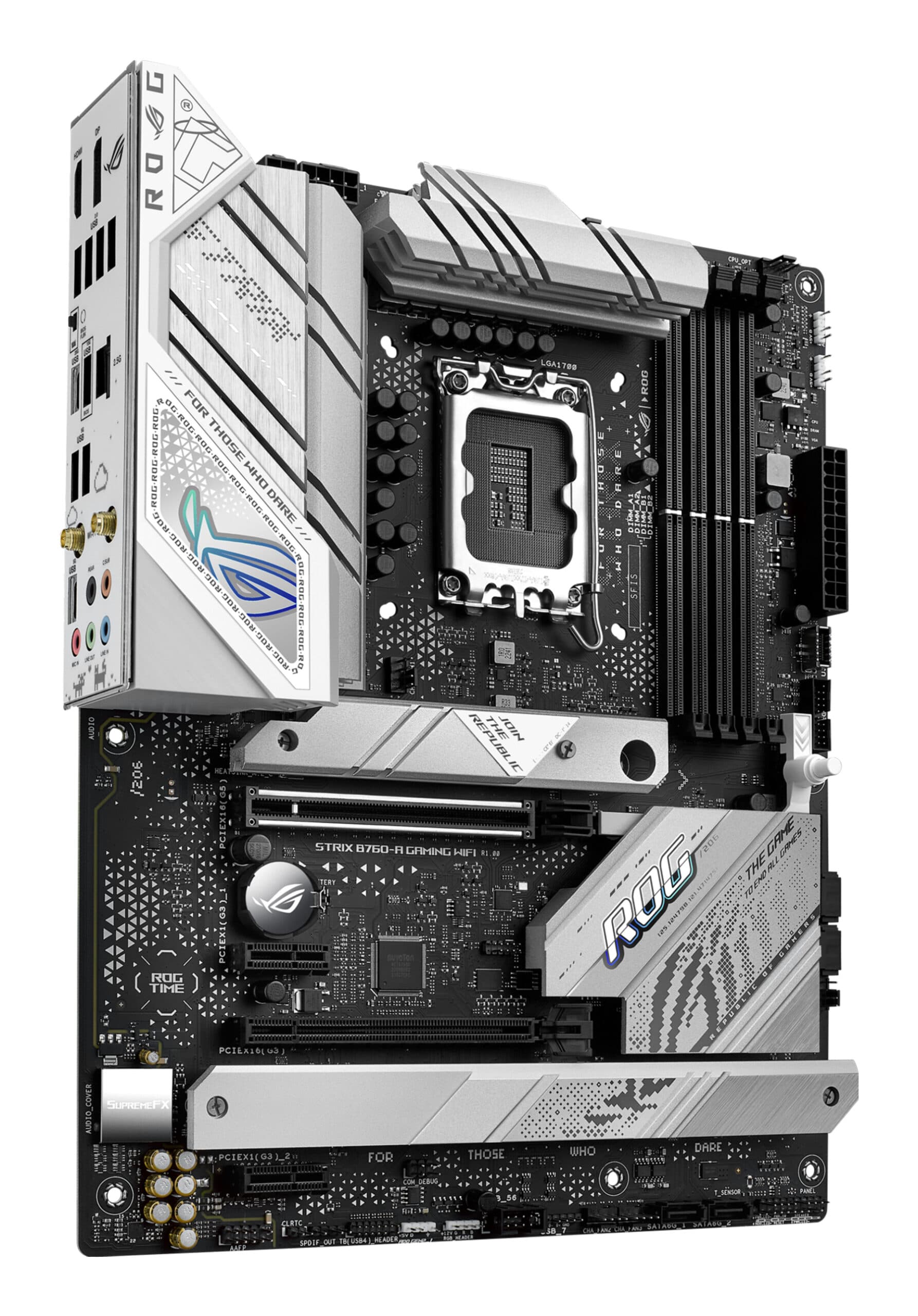 Placa de baza ROG STRIX B760-A GAMING WIFI D5, Intel B760, Socket 1700, ATX "90MB1EP0-M0EAY0" — miniatură