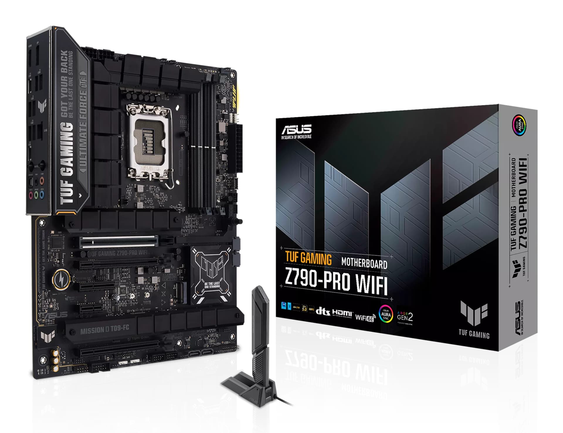 Placa de baza TUF GAMING Z790-PRO WIFI, Intel Z790, Socket 1700, ATX "90MB1FJ0-M0EAY0"