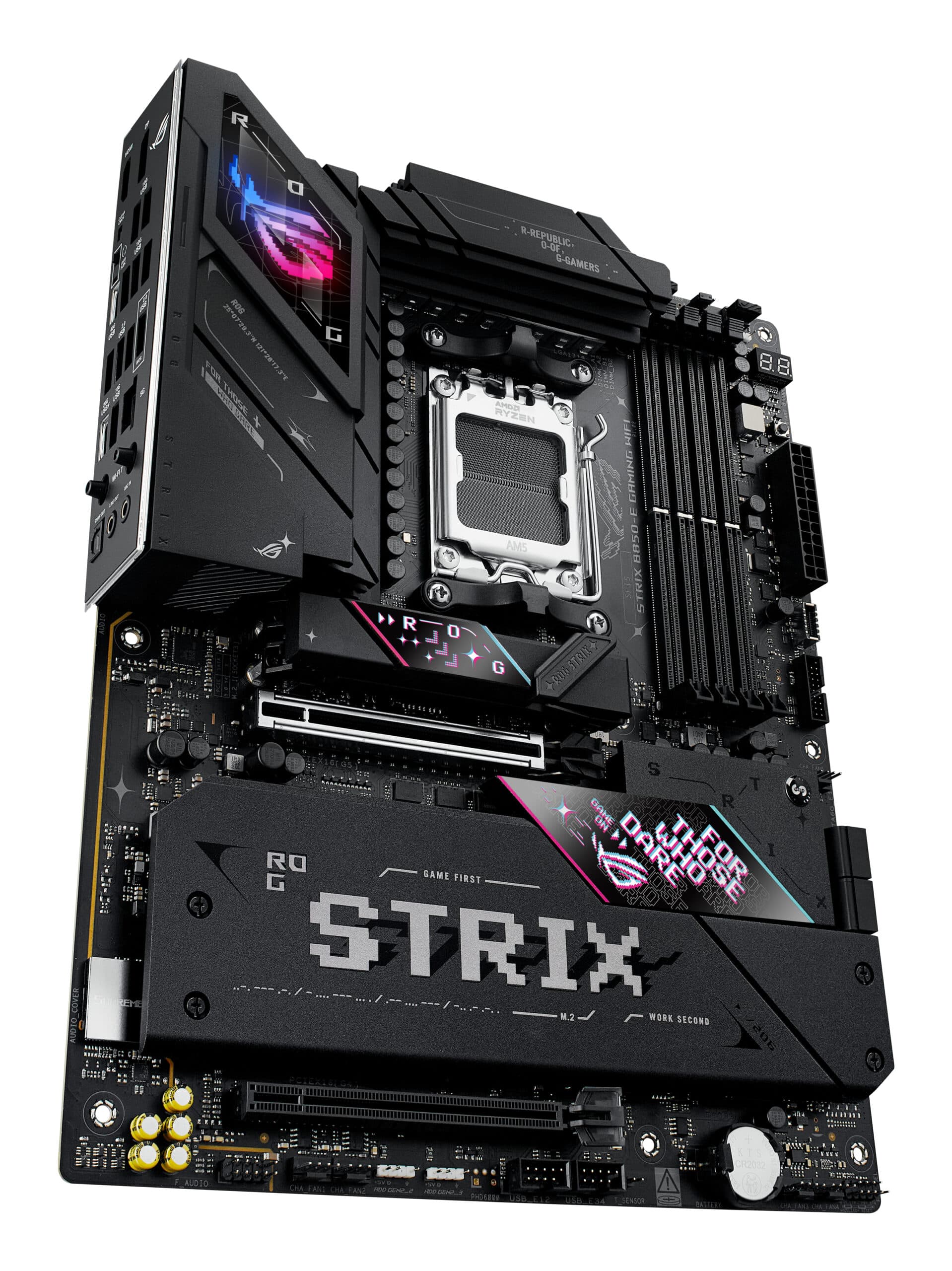 Placa de baza ASUS ROG STRIX B850-E GAMING WIFI AMD B850 Socket AM5 ATX "90MB1J60-M0EAY0" — miniatură