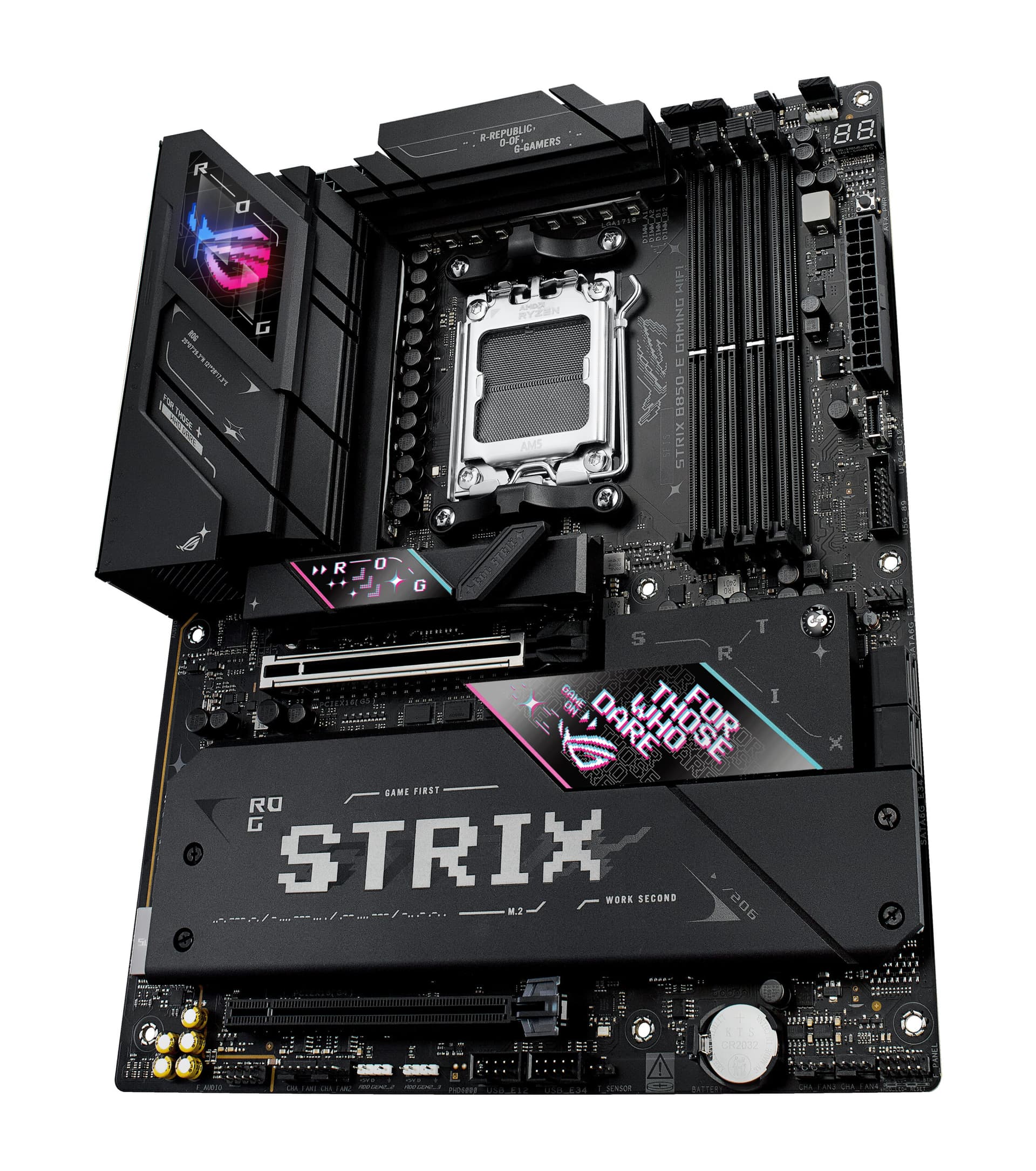 Placa de baza ASUS ROG STRIX B850-E GAMING WIFI AMD B850 Socket AM5 ATX "90MB1J60-M0EAY0" — miniatură