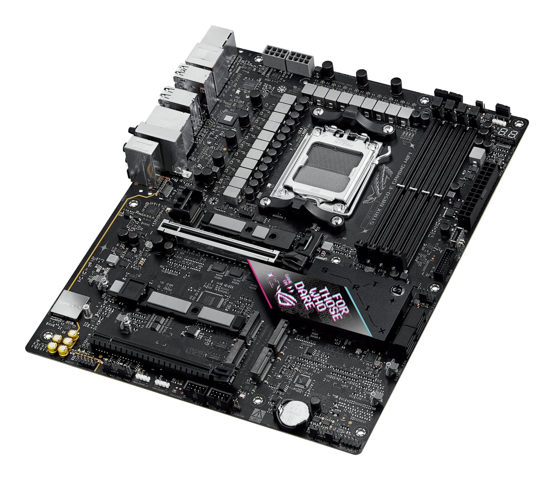 Placa de baza ASUS ROG STRIX B850-E GAMING WIFI AMD B850 Socket AM5 ATX "90MB1J60-M0EAY0" — miniatură