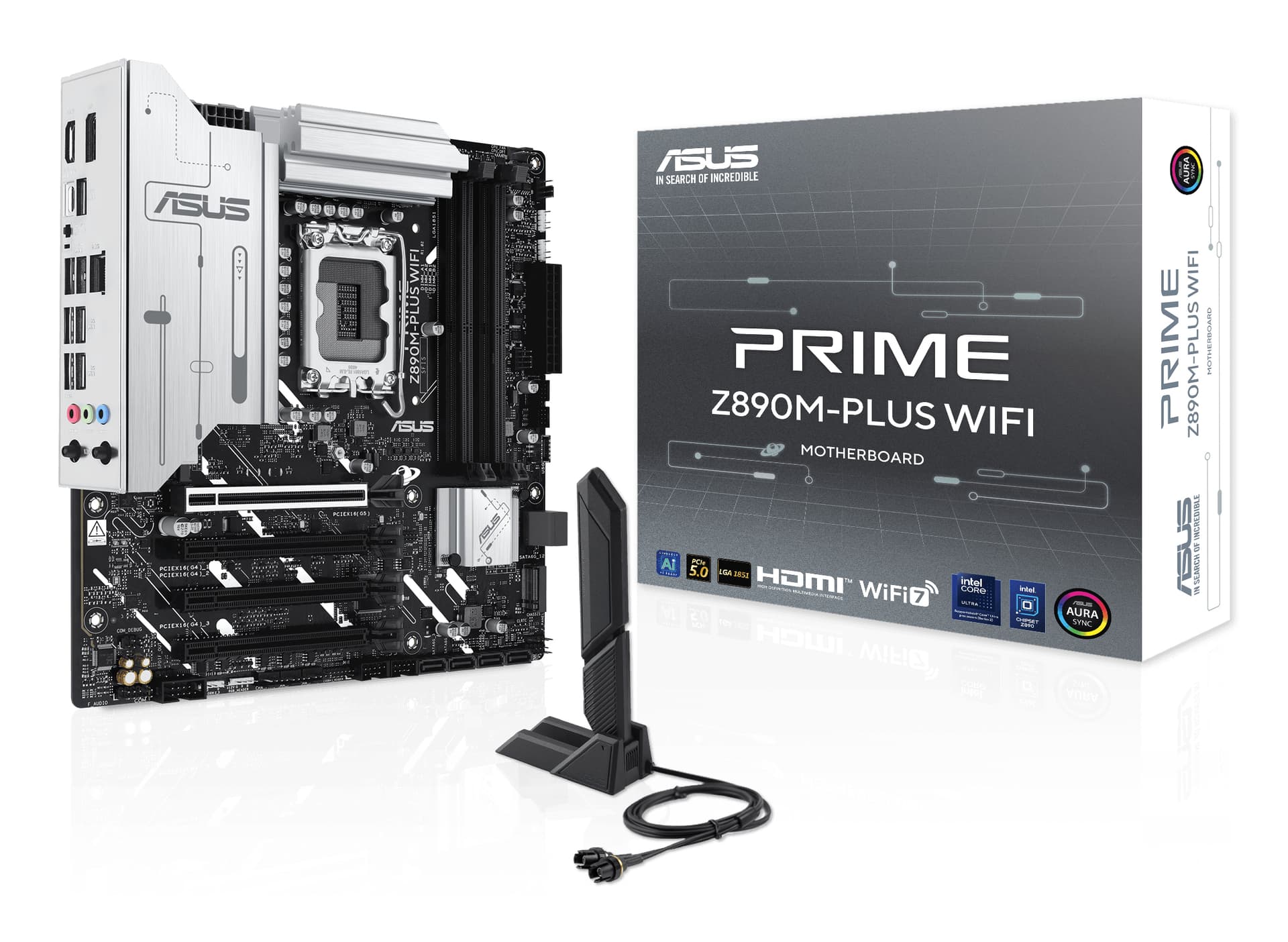 Placa de baza ASUS PRIME Z890M-PLUS WIFI Intel Z890 LGA 1851 (Socket V1) micro ATX "90MB1J80-M0EAY0"
