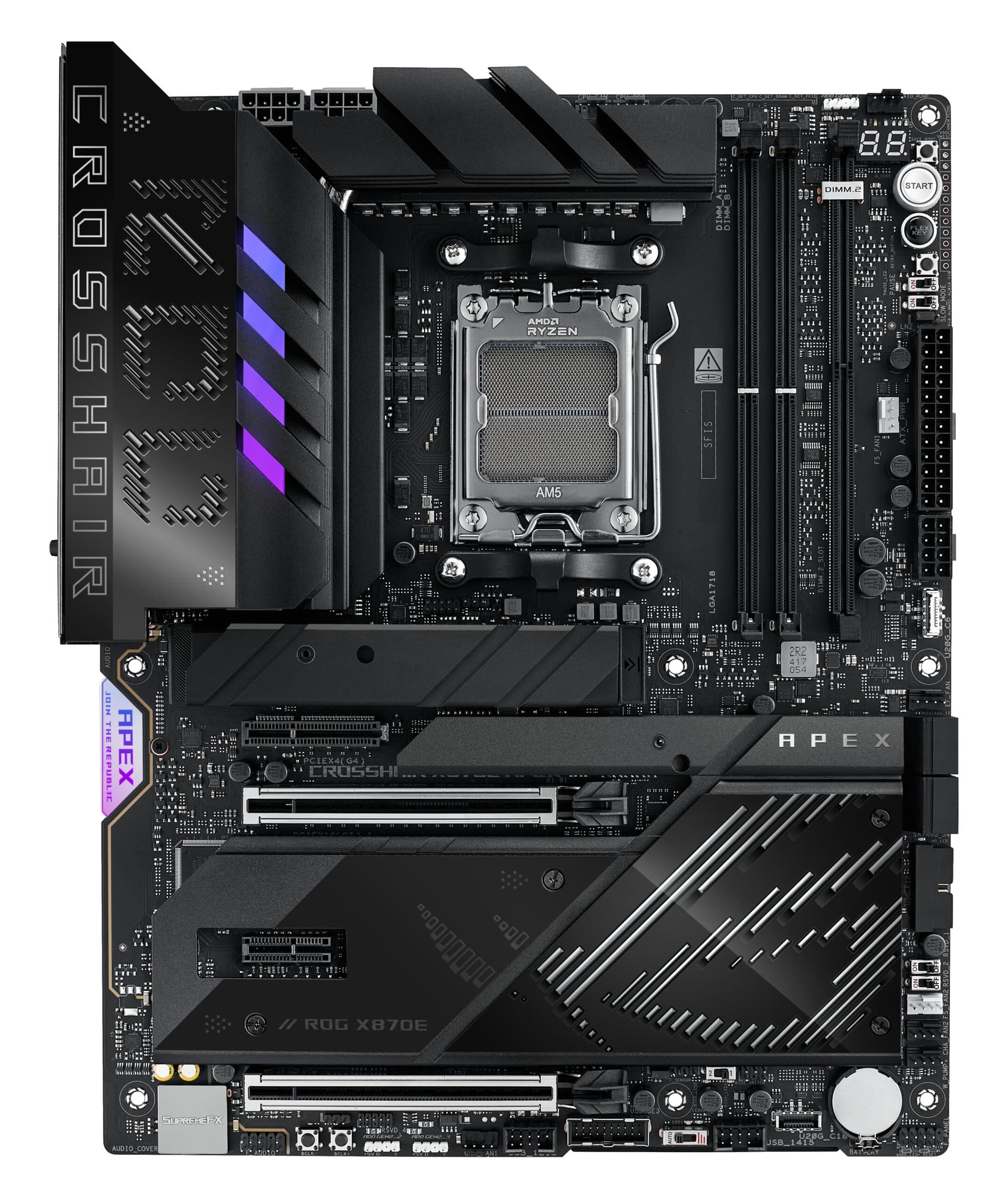 ROG CROSSHAIR X870E APEX "90MB1KR0-M0EAY0" — miniatură