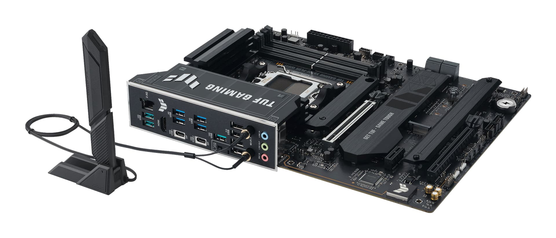 Placa de baza ASUS TUF GAMING X870E-PLUS WIFI7 AMD X870E Socket AM5 ATX "90MB1M70-M0EAY0" — miniatură