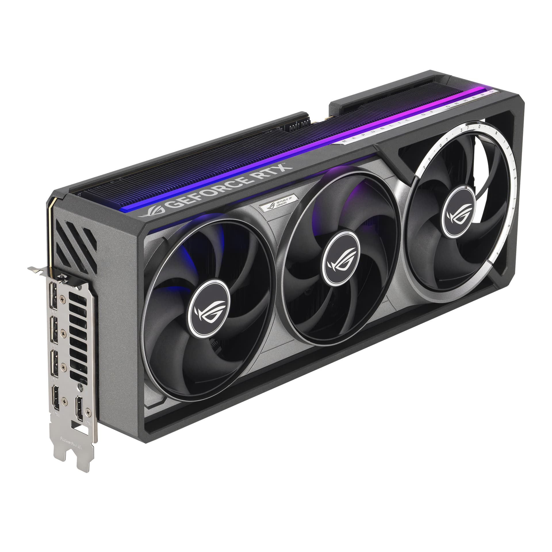 Placa video ROG Astral GeForce RTX 5080 OC Edition, 16GB GDDR7 "90YV0LV0-M0NA00" — miniatură