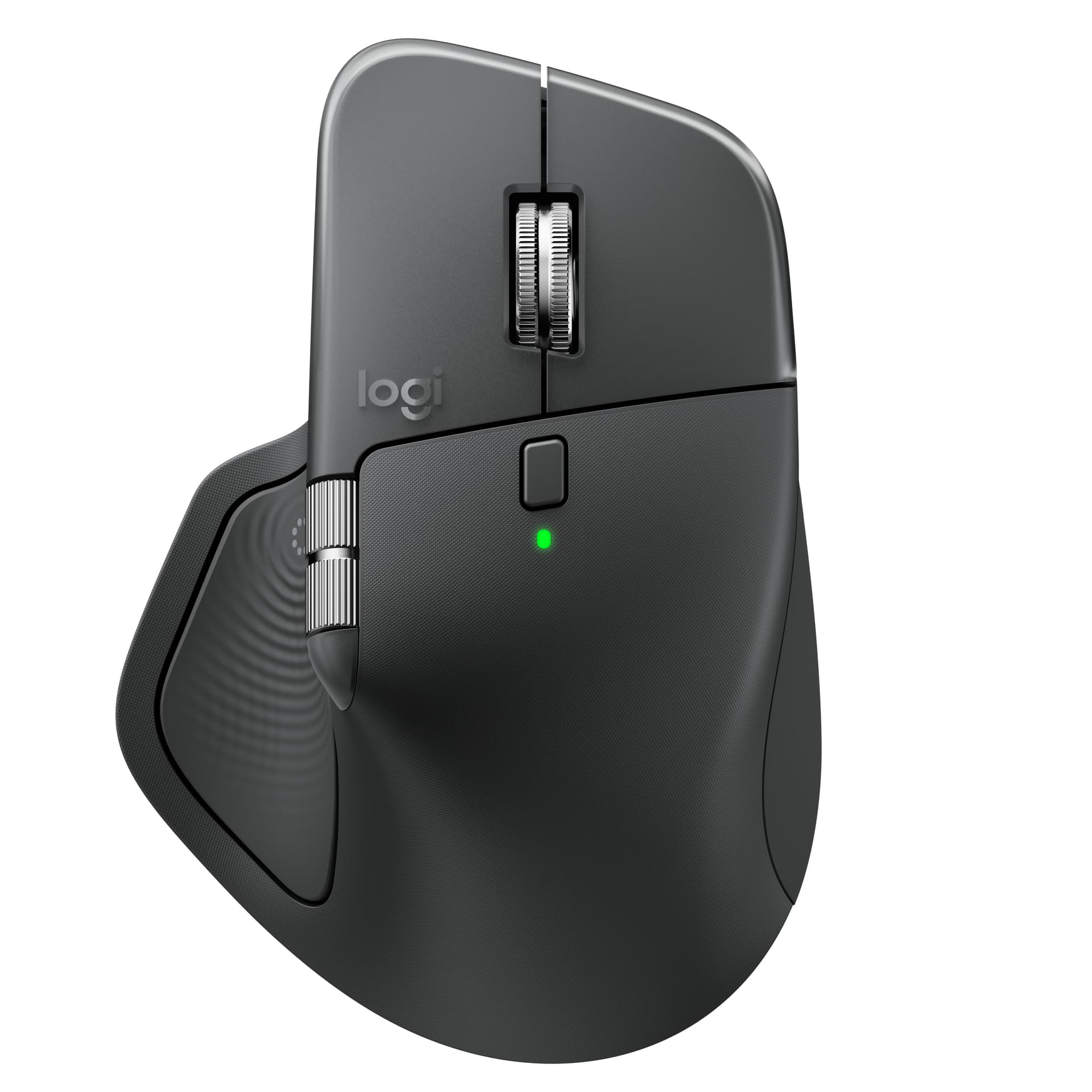 Mouse Wireless MX Master 4, Silent, USB, BT, Graphite "910-007562" — miniatură